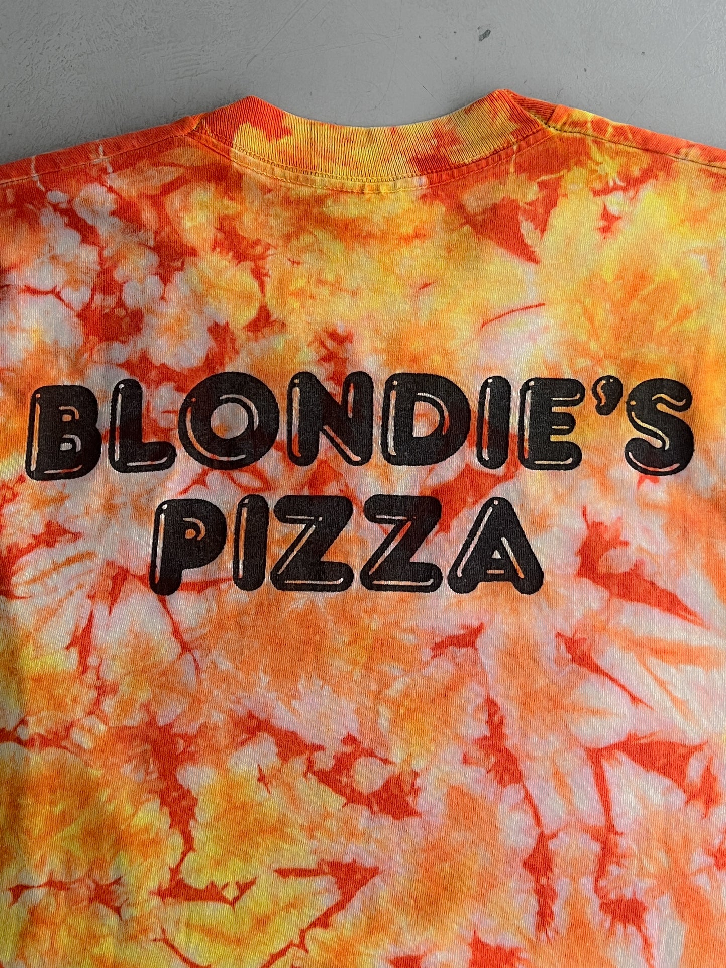 1990’s Make Pizza Not War Tee [L]