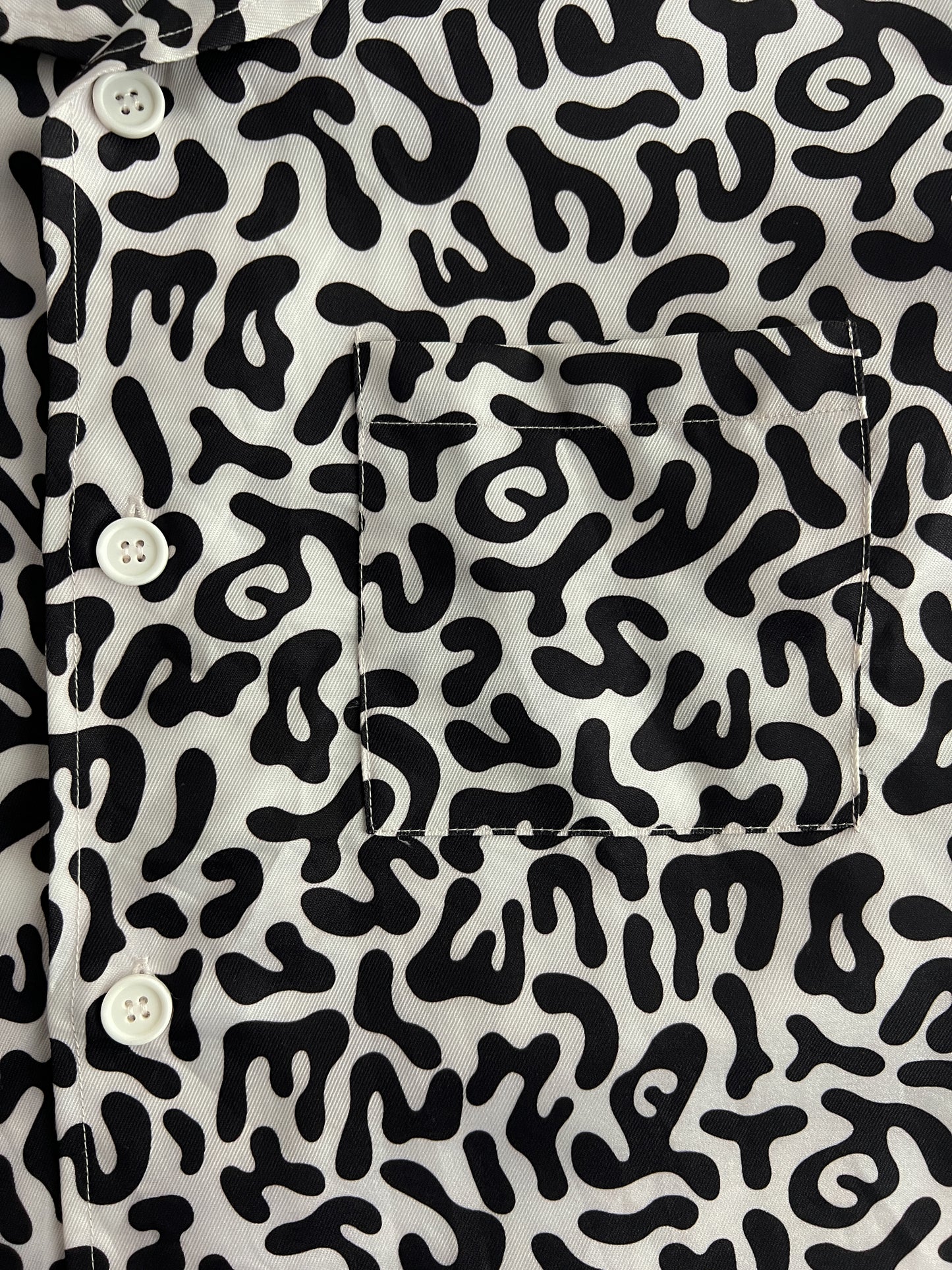 Korean Snow Camo Utility Shirt [L/XL]