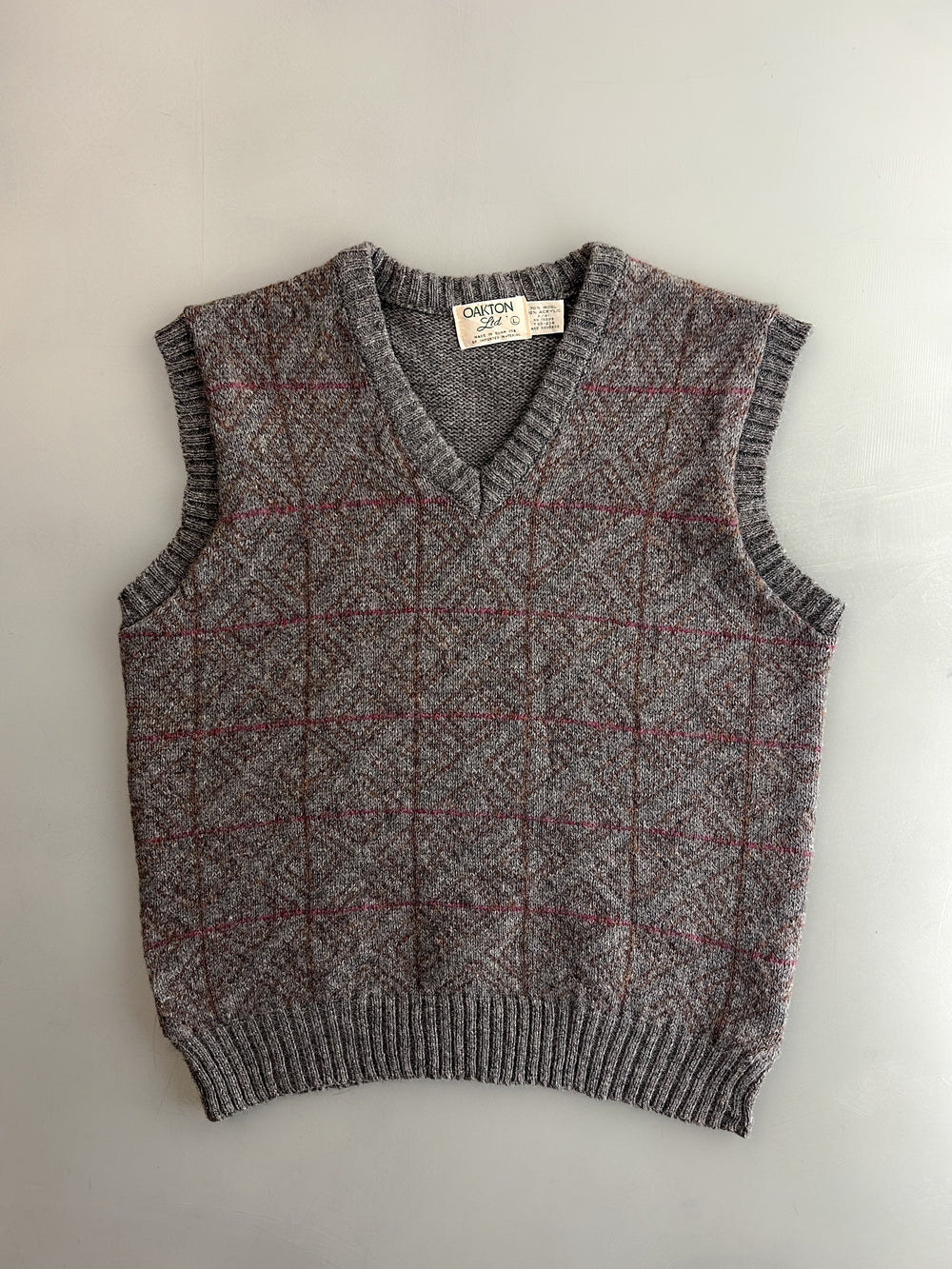 1960's Oakton Ltd Knit Vest [M/L]