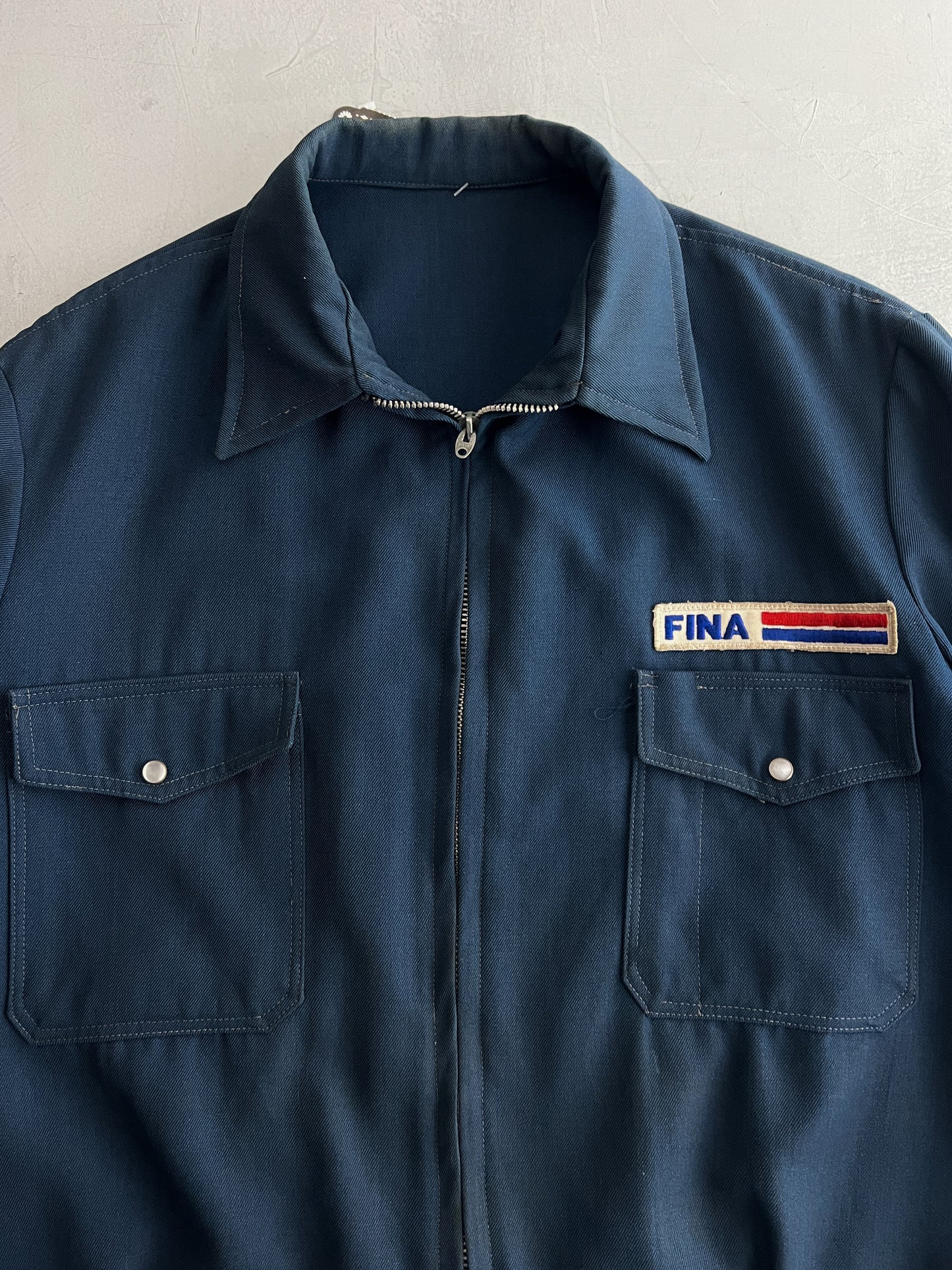 1970's Cotton Twill Mechanic Jacket [L]