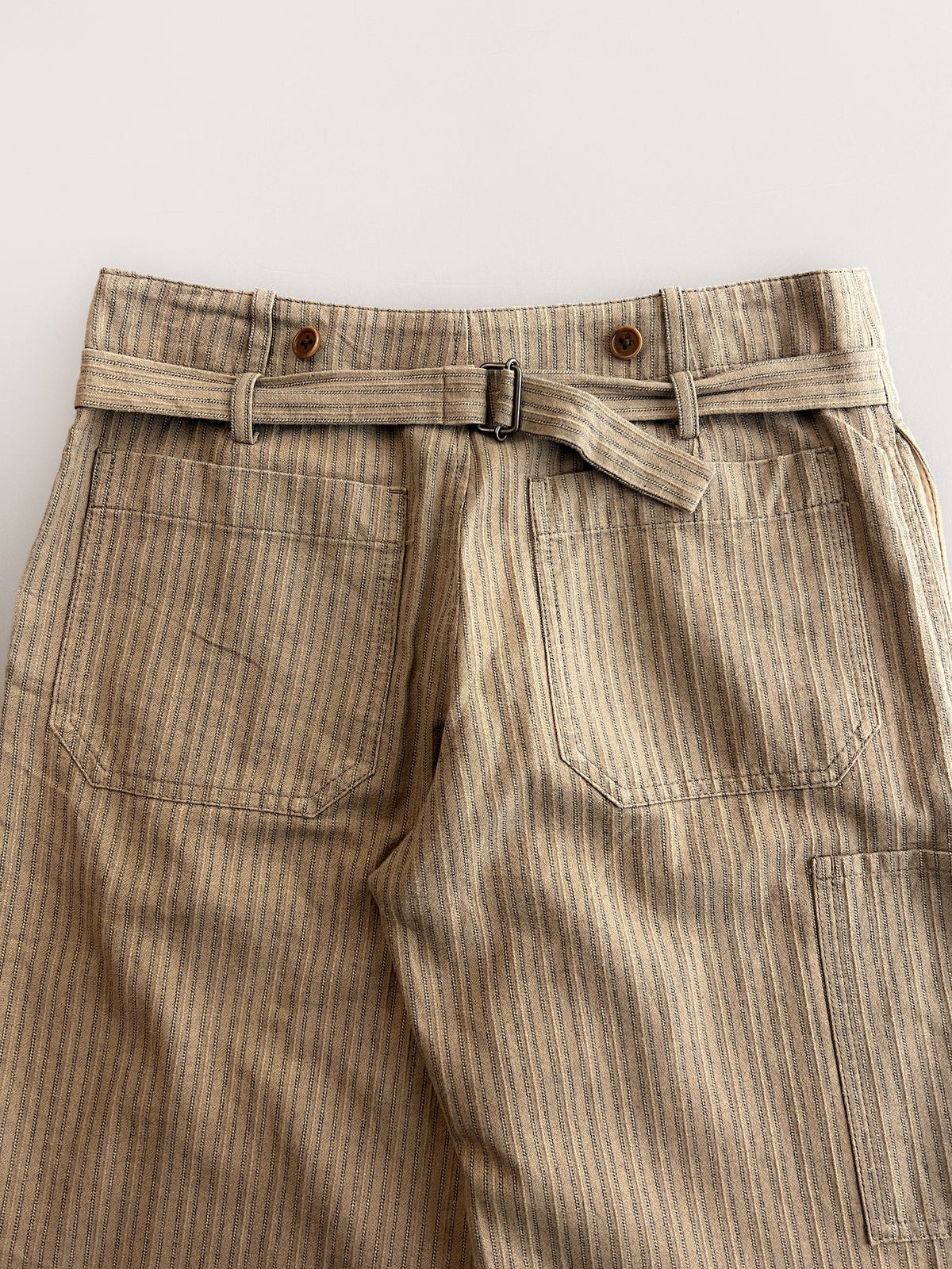 Margaret Howell Buckleback Stripe Pants [28']