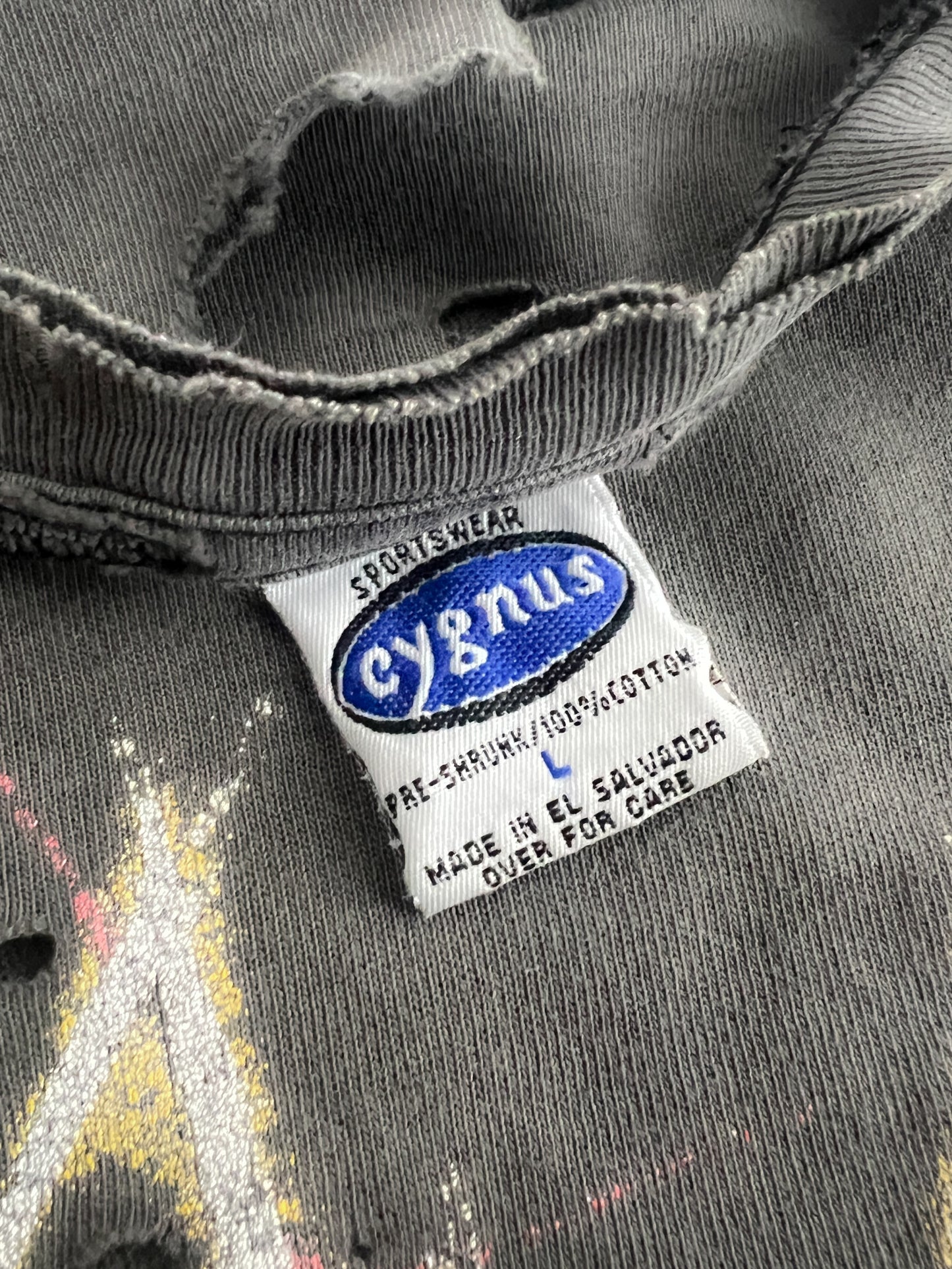 Heavily Thrashed Slayer Tee [L]