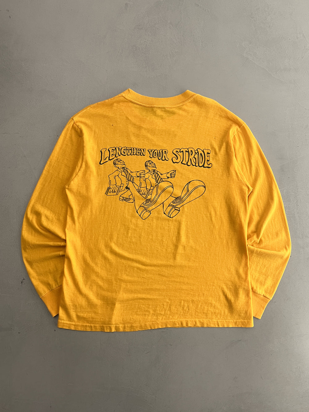 1990's R.Crumb Mormon Parody Long Sleeve Tee [L]