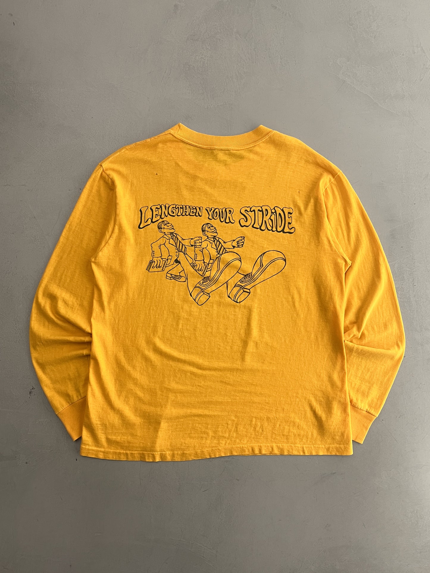 1990's R.Crumb Mormon Parody Long Sleeve Tee [L]