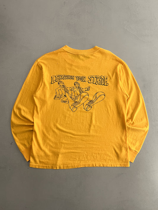 1990's R.Crumb Mormon Parody Long Sleeve Tee [L]