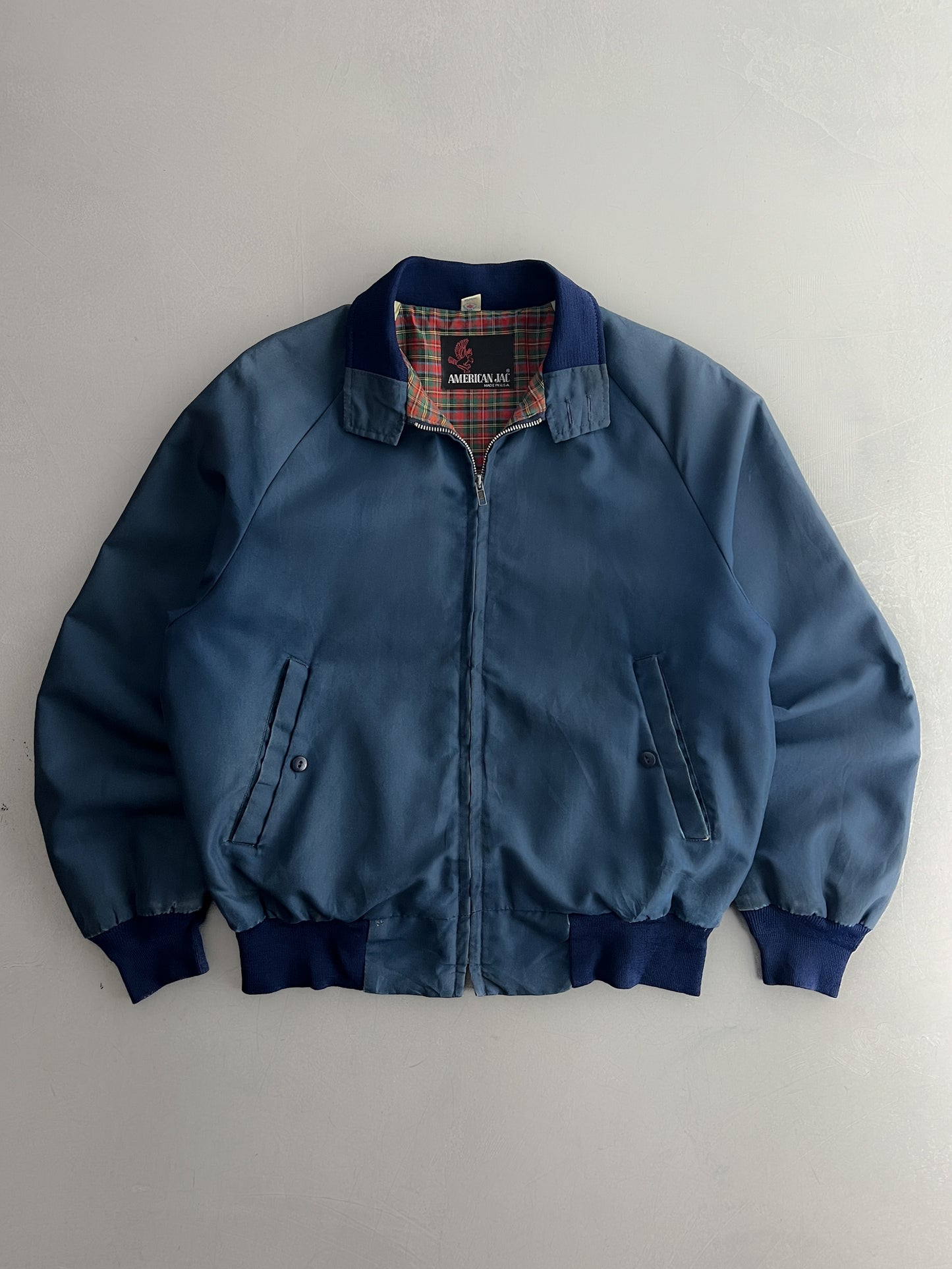 Tartan Lined Harrington Jacket [M]