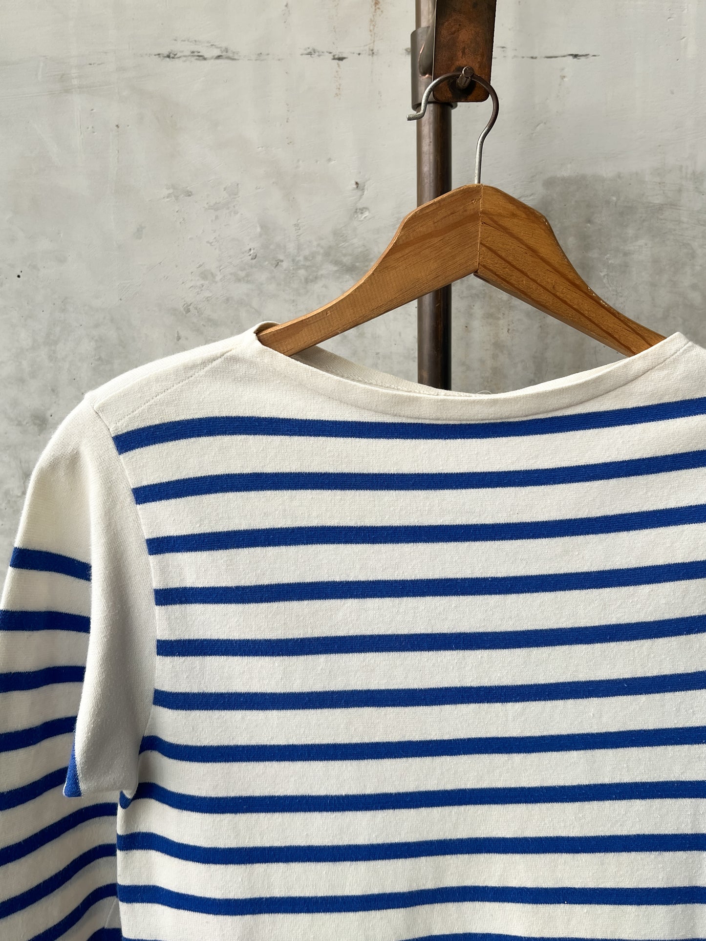 1970's French Marine Nationale Breton Striped Shirt [M]