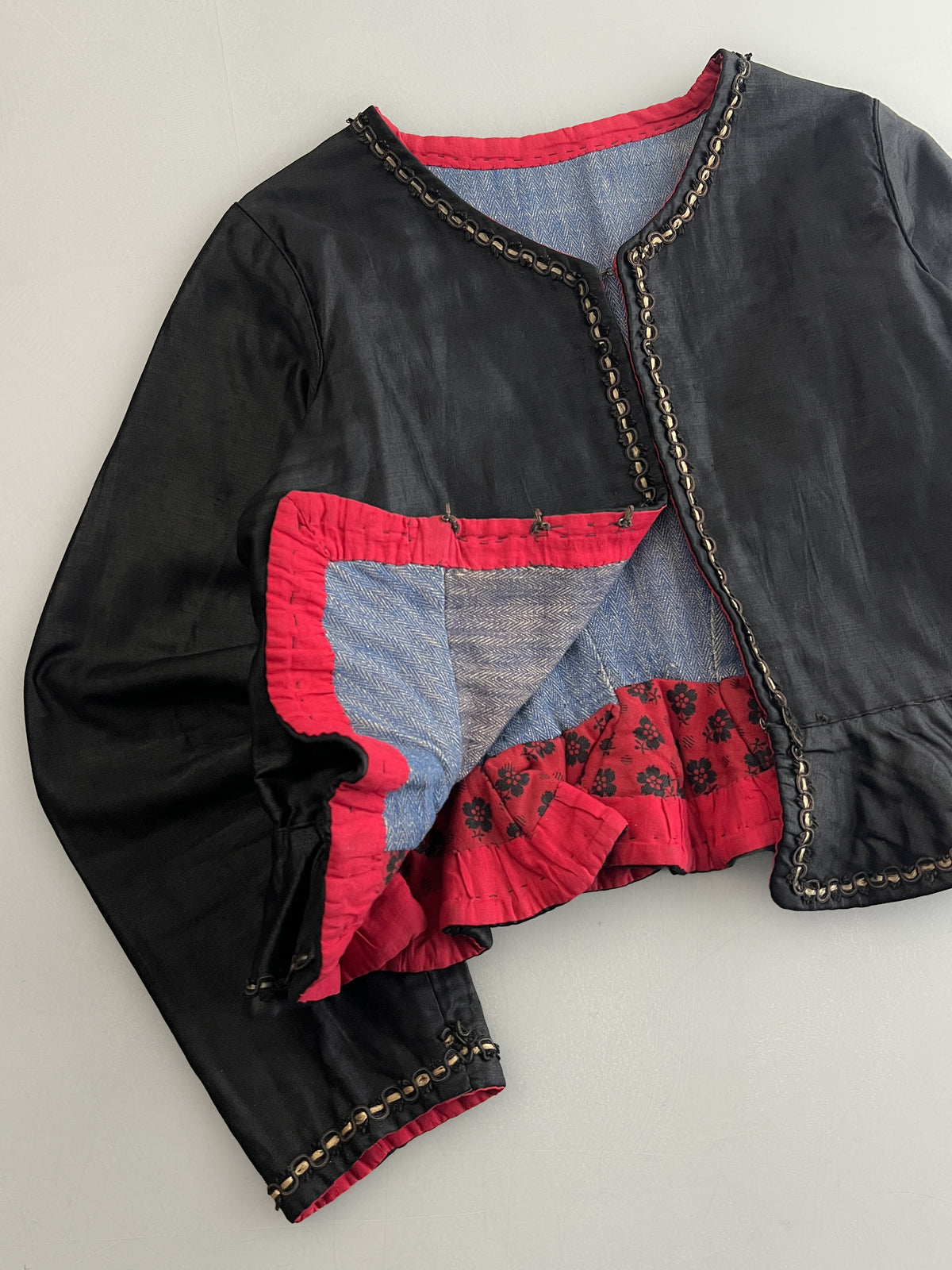 Late 1800's European Folk Jacket [Women's S]