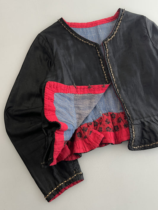 Late 1800's European Folk Jacket [Women's S]