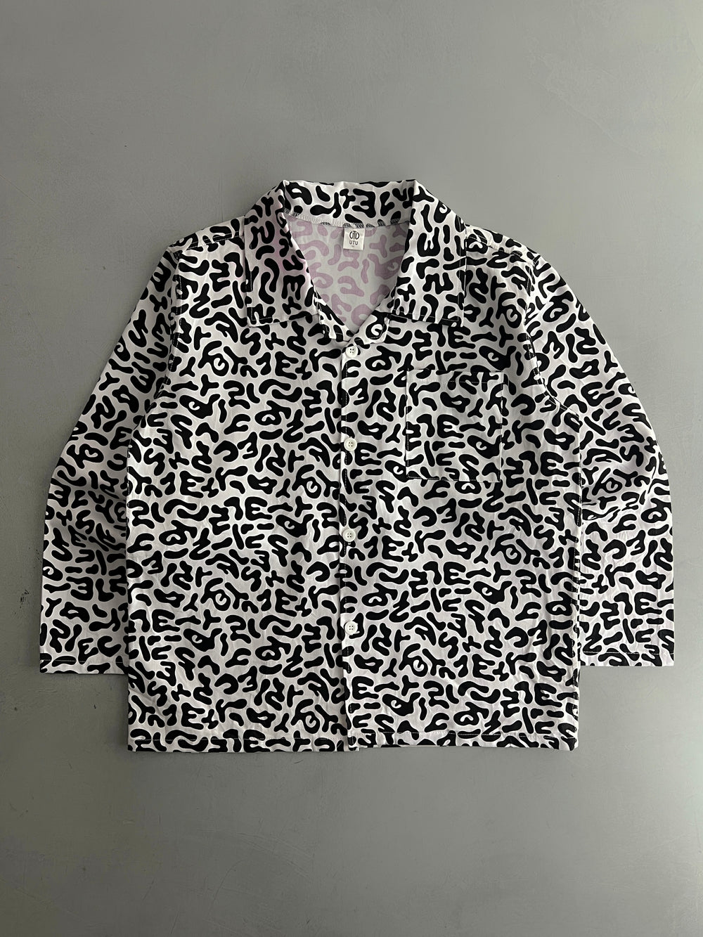 Korean Snow Camo Utility Shirt [L/XL]