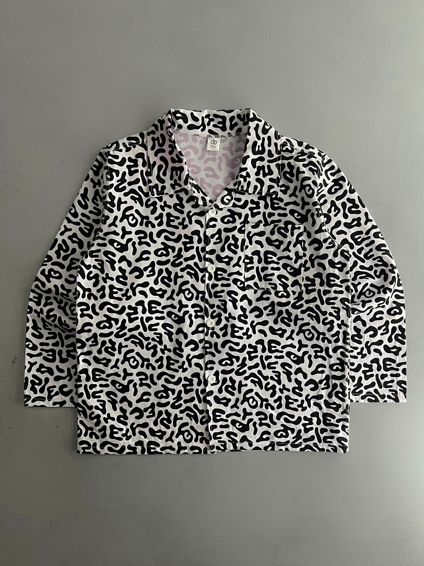 Korean Snow Camo Utility Shirt [L/XL]