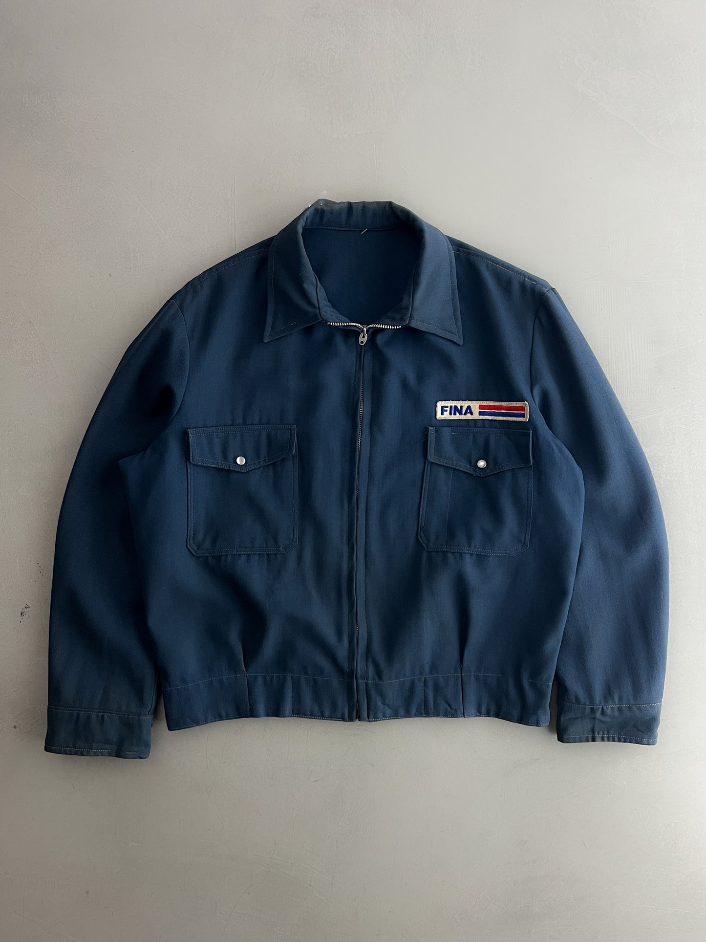 1970's Cotton Twill Mechanic Jacket [L]