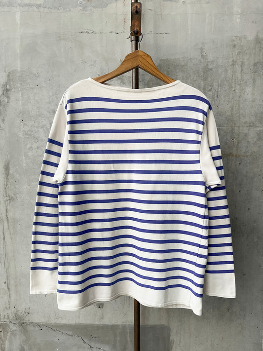 1980's French Marine Nationale Breton Striped Shirt [XL]