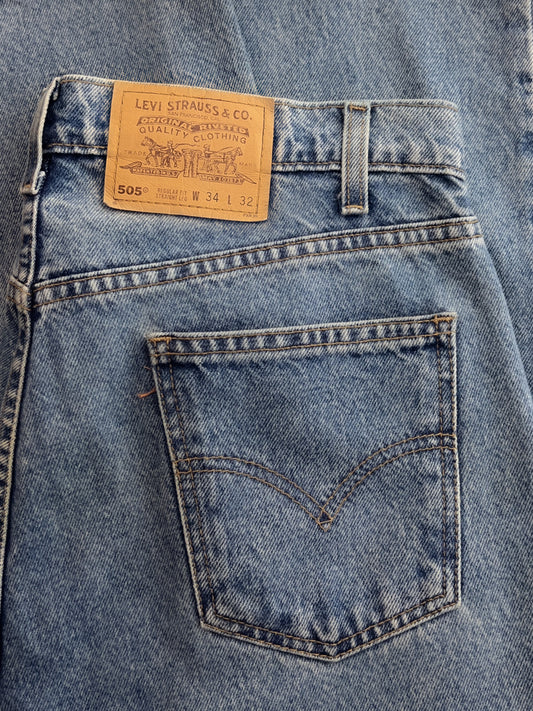1990's Levi's Orange Tab 505's [33"]