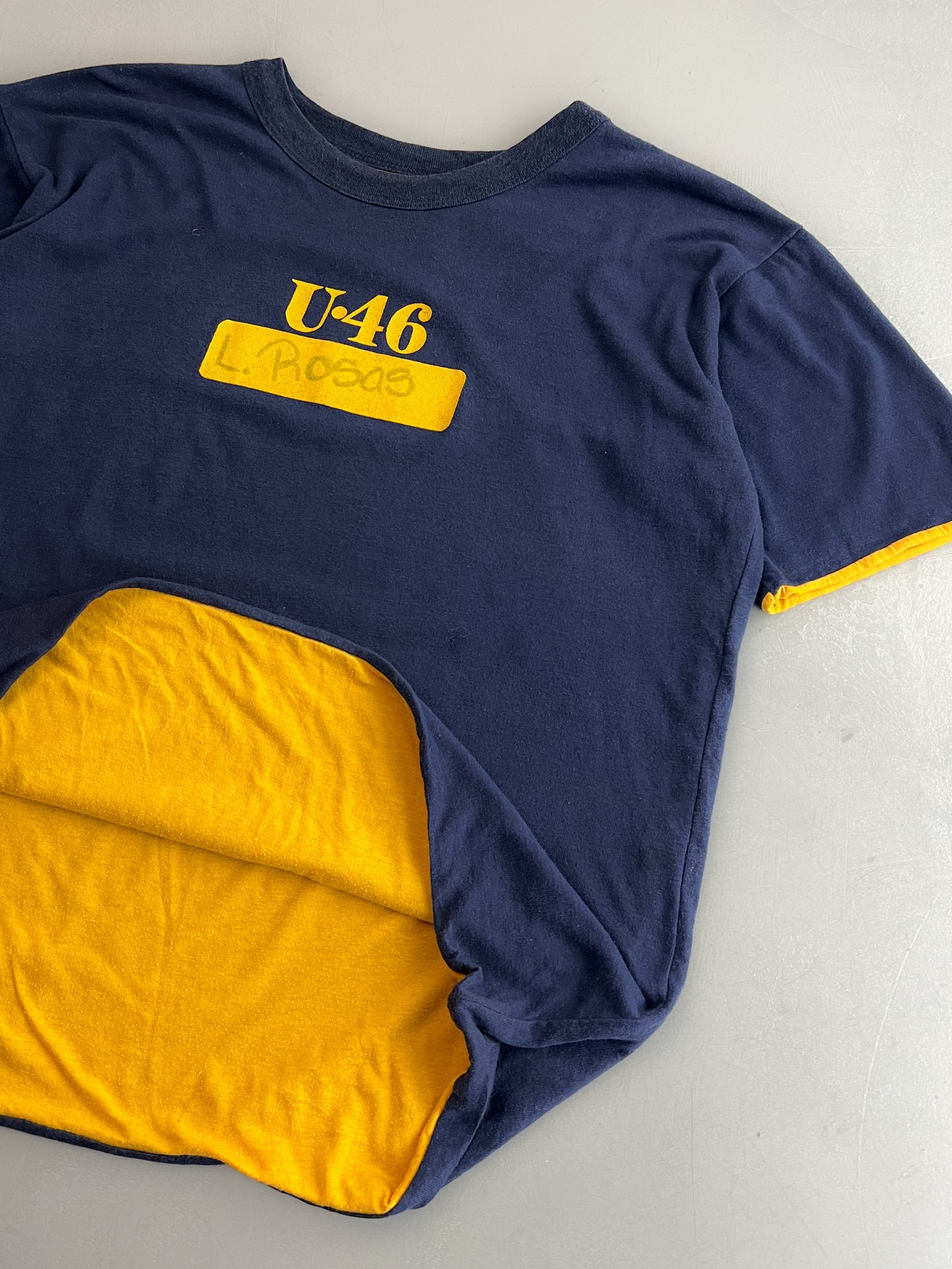 2-Ply Reversible U.46 Gym Training Tee [L]