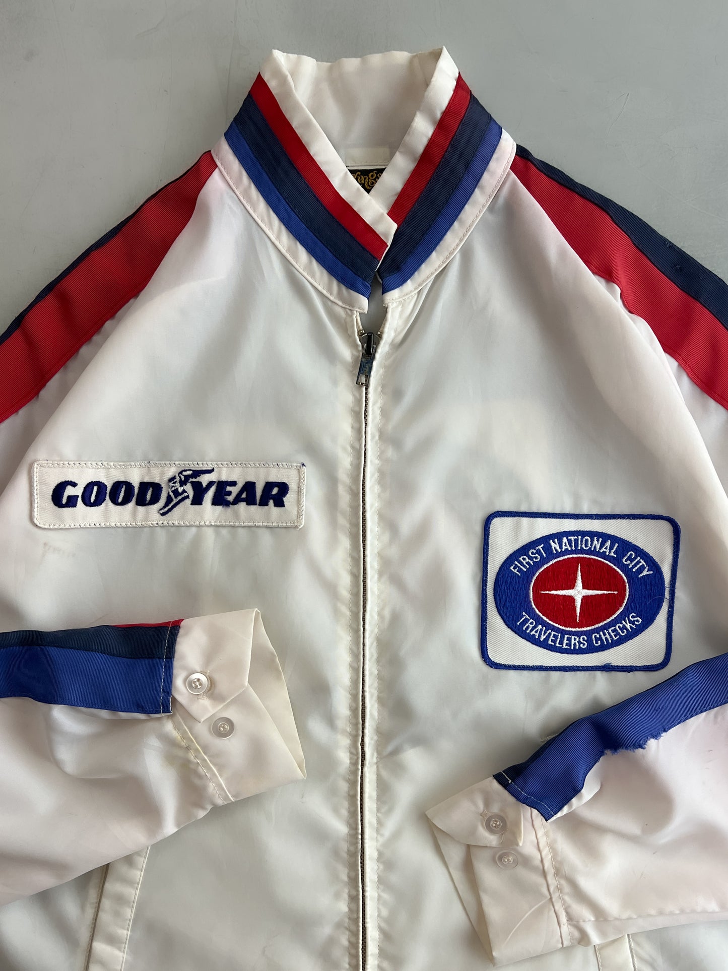 70's/80's Goodyear Nylon Racing Windbreaker [L]