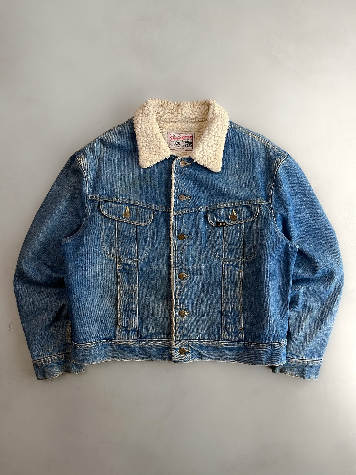 1980's Lee Storm Rider Denim Jacket [M]