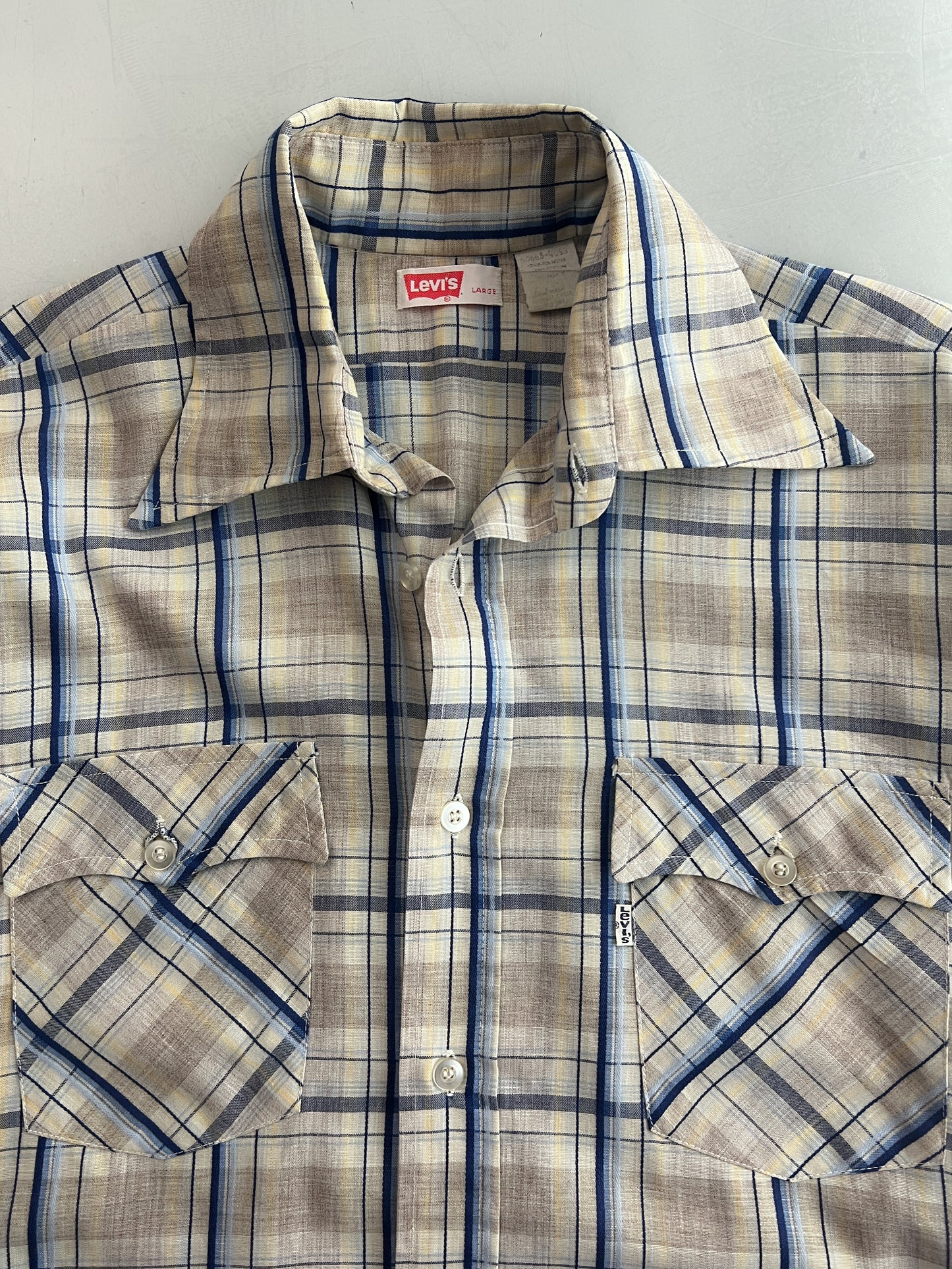 1970's Levi's Western Shirt [L]