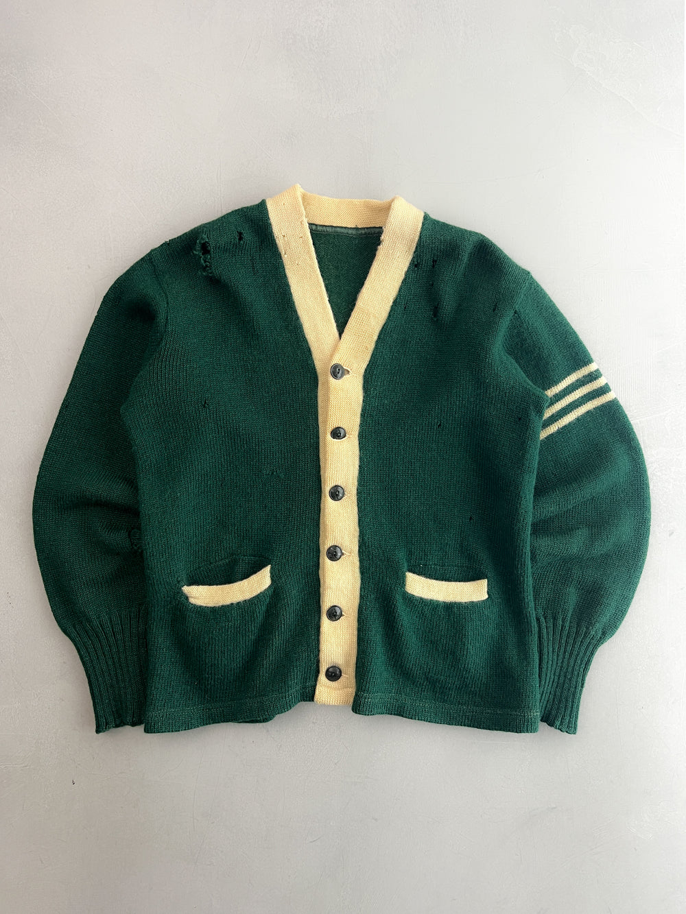 Thrashed Varsity Cardigan [S]