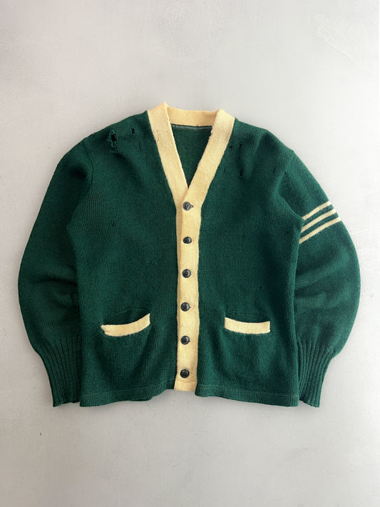Thrashed Varsity Cardigan [S]