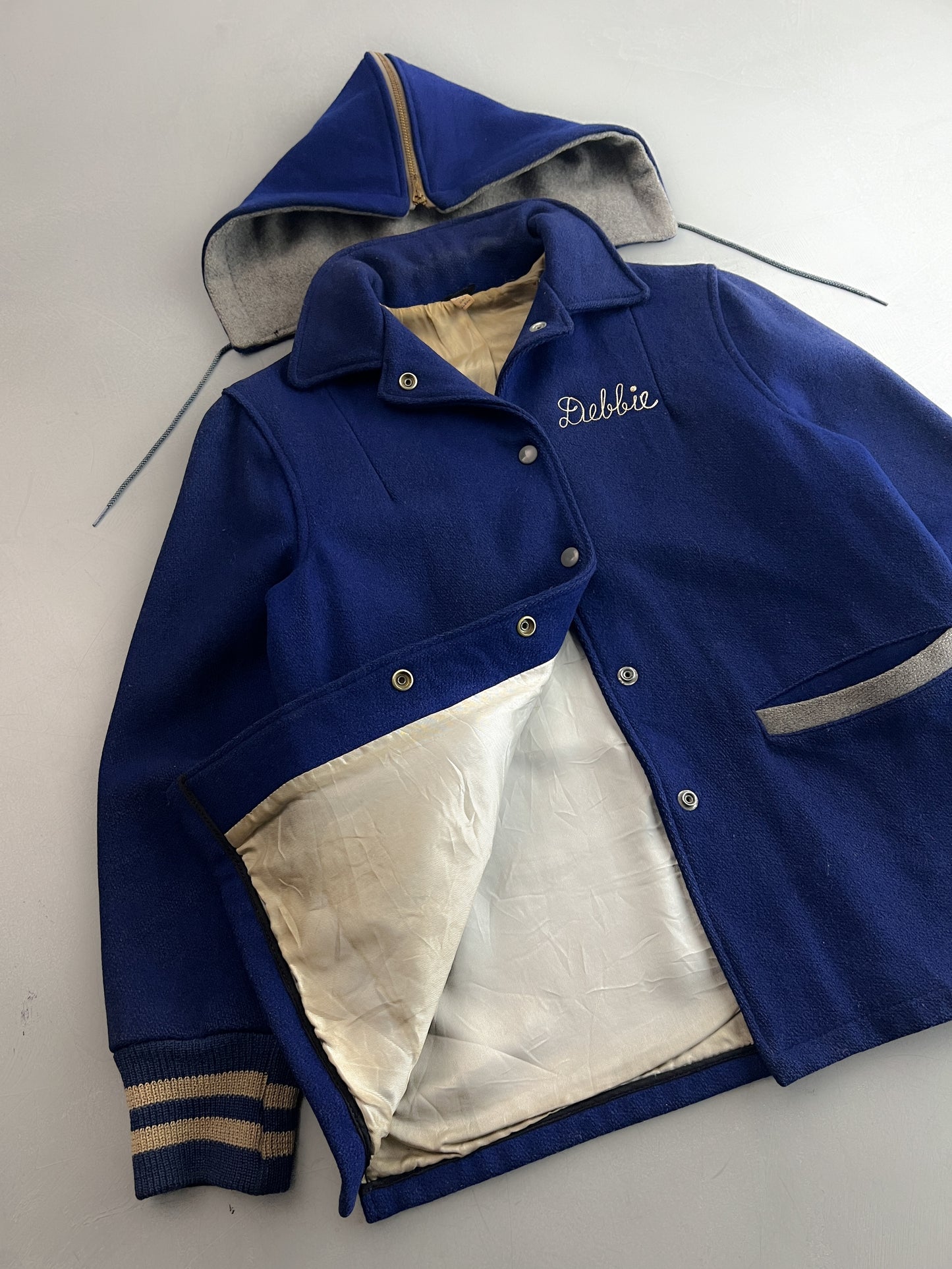 1960's Raiderette's Chainstitch Varsity Jacket [Women's S]