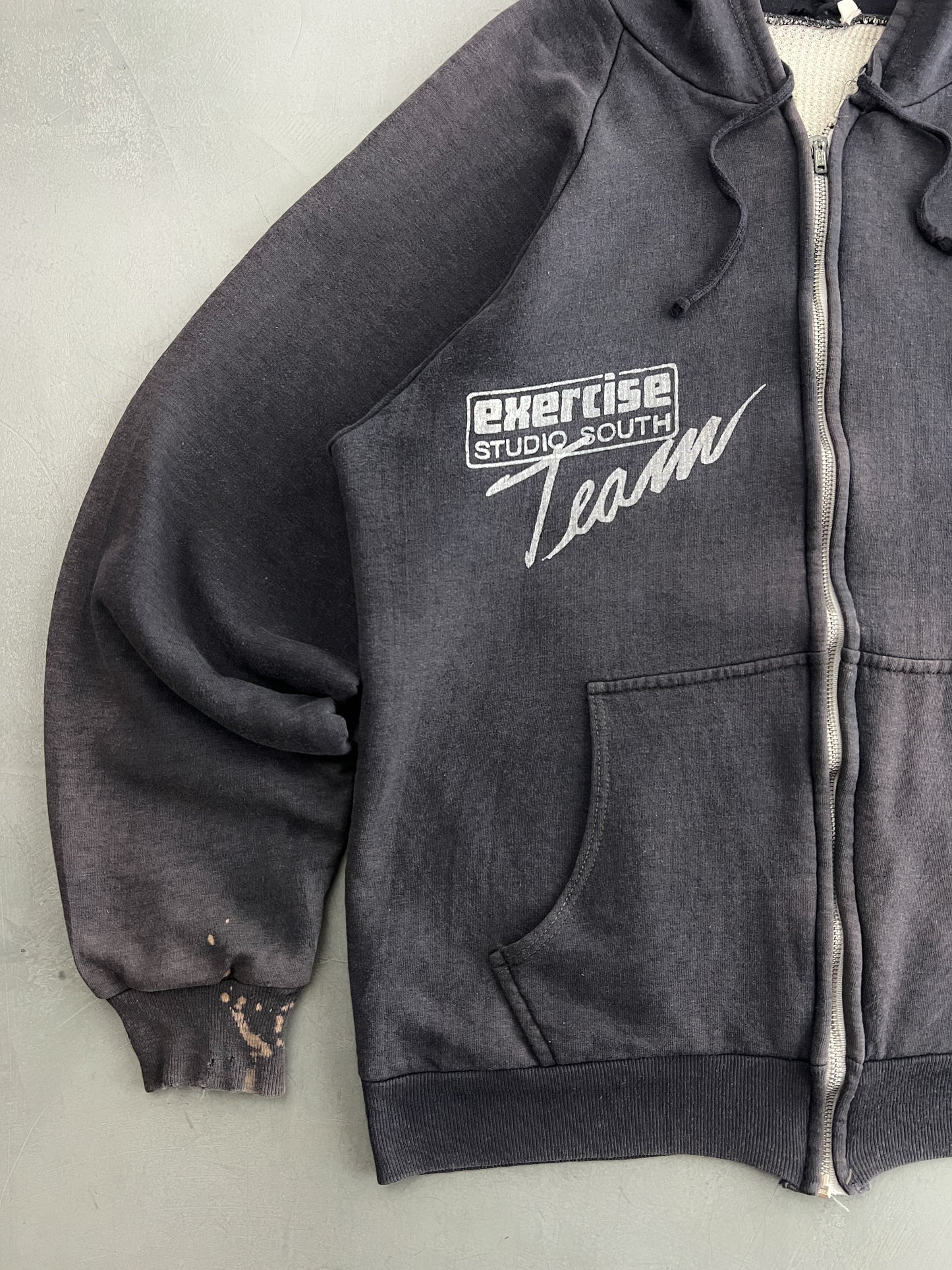 Faded Thermal Lined NYC Marathon Hoodie [L/XL]