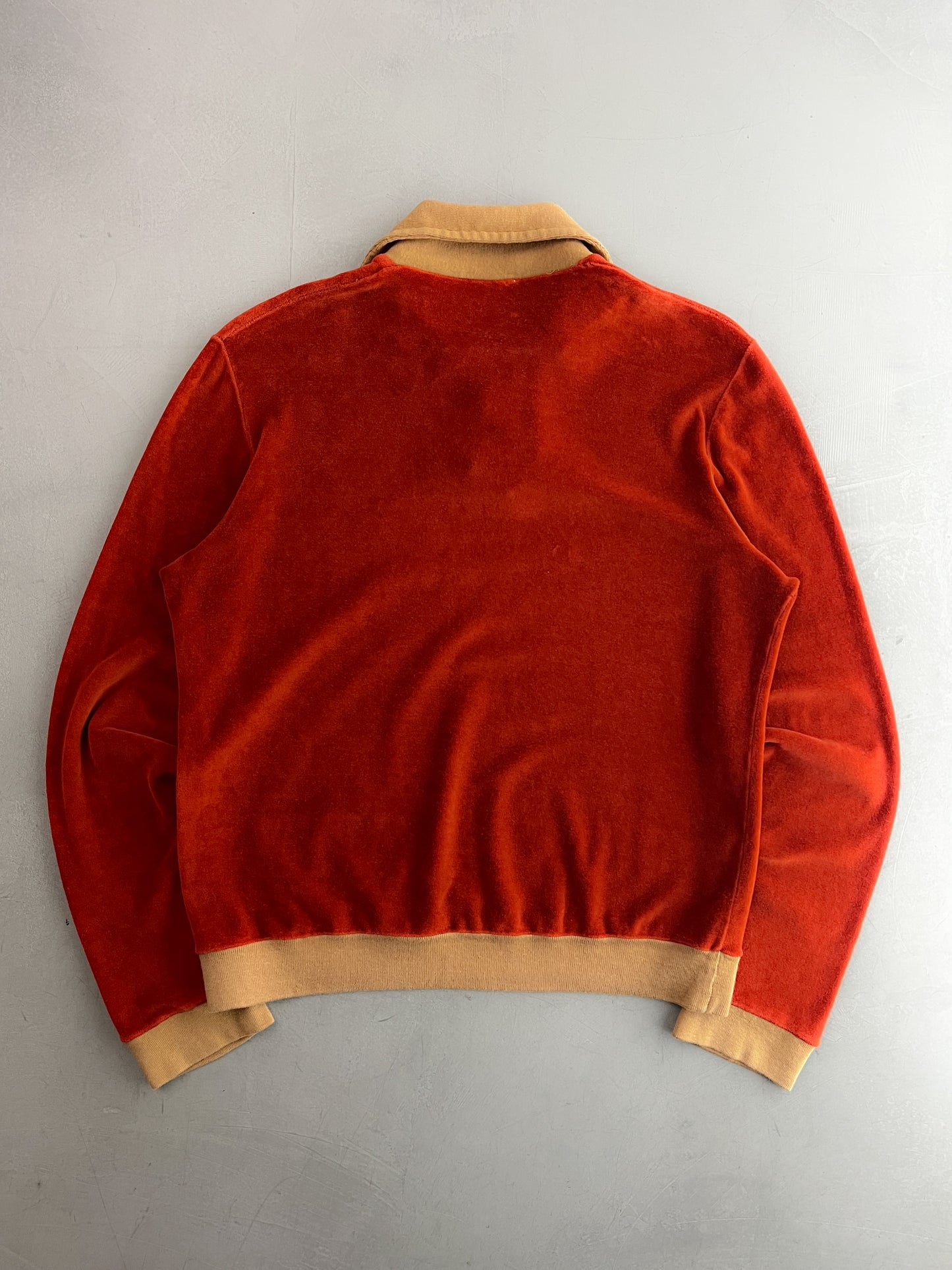 1970's Two Tone Velour Sweatshirt [M/L]
