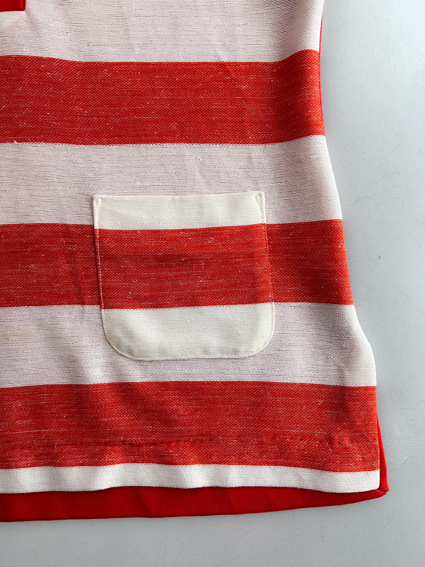 1970's King Louie Stripe Bowling Shirt [M]