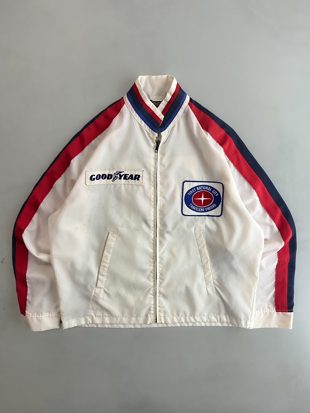 70's/80's Goodyear Nylon Racing Windbreaker [L]