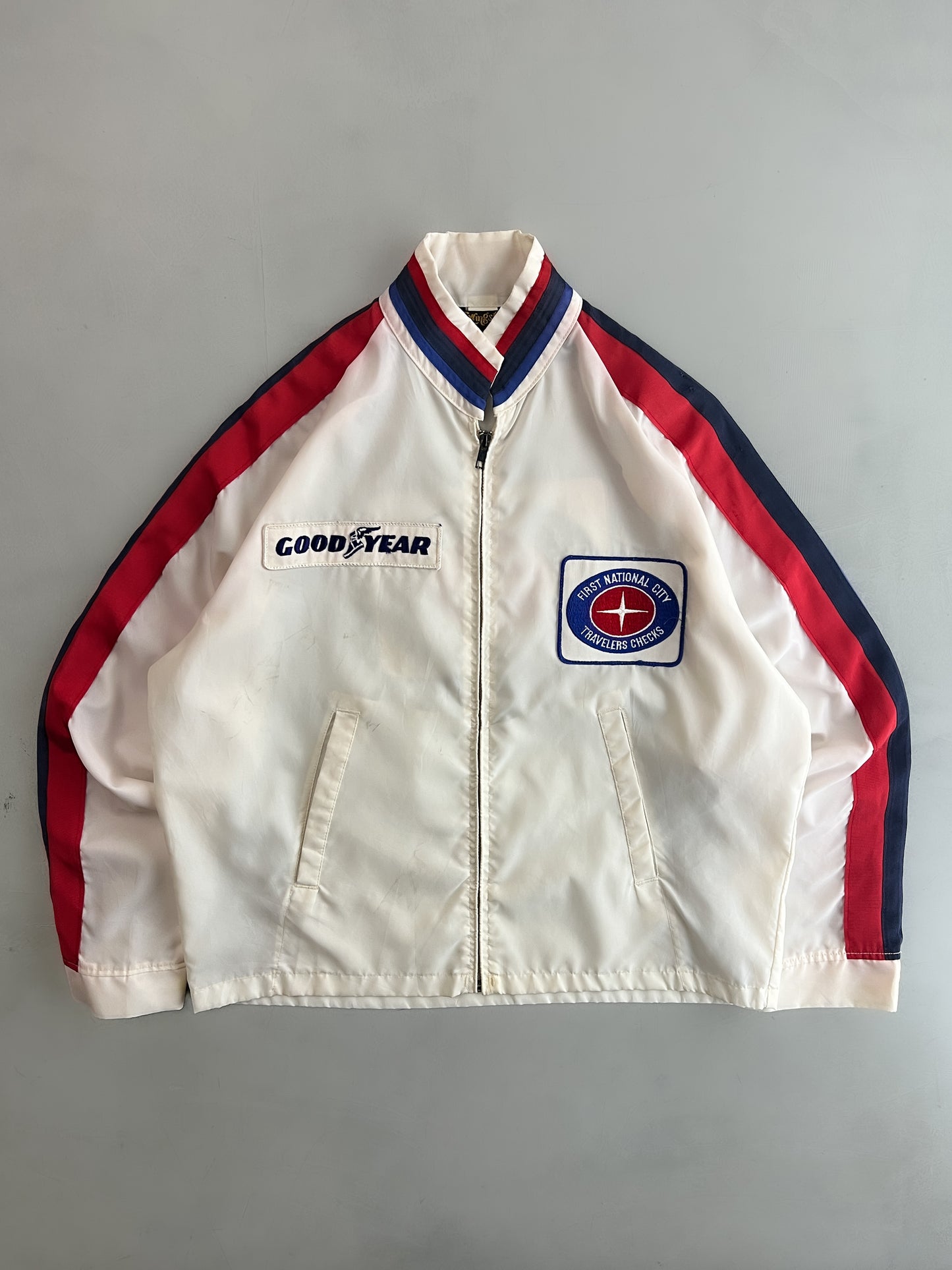 70's/80's Goodyear Nylon Racing Windbreaker [L]