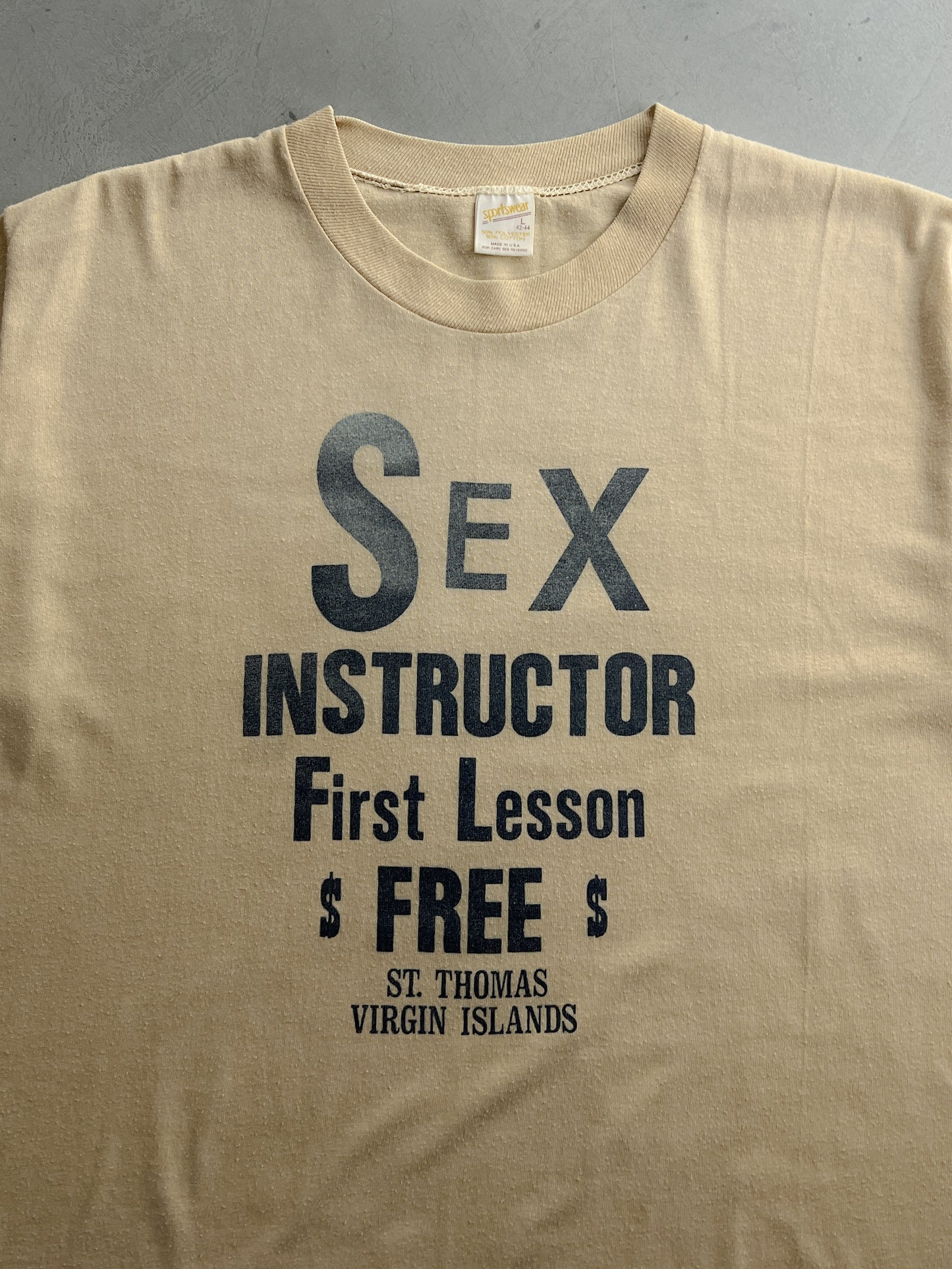 1980's Sex Instructor Tee [L]