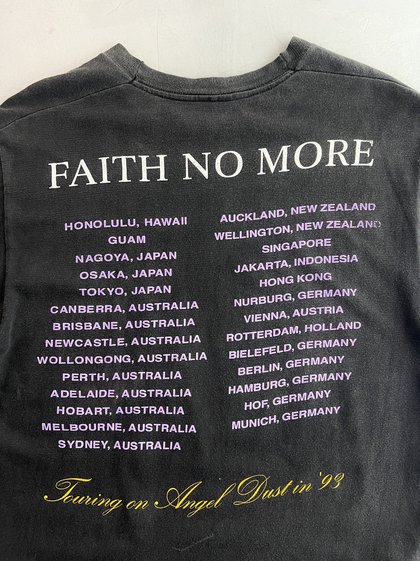 ‘93 Faith No More Angel Dust Tee [L]