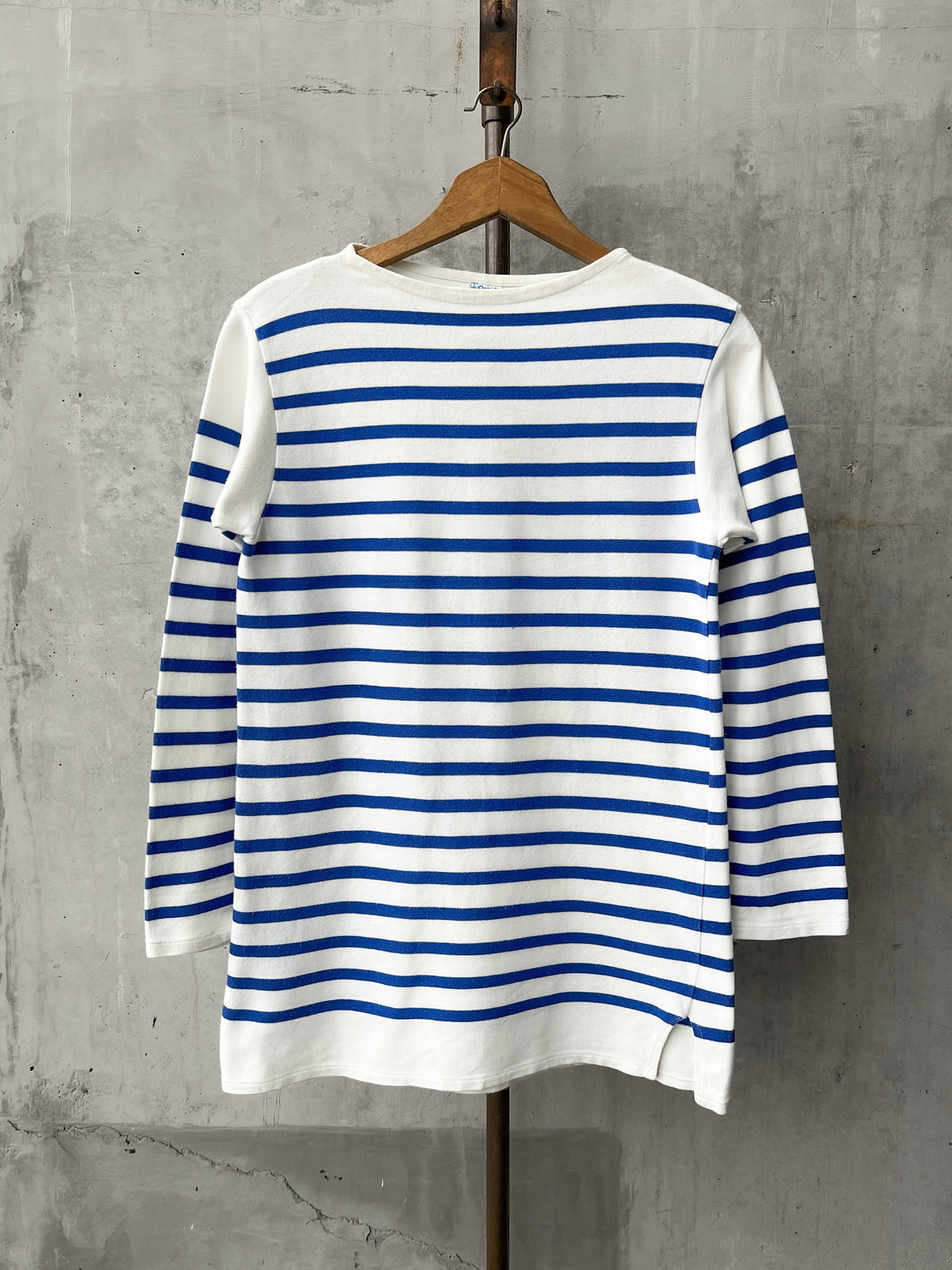 1970's French Marine Nationale Breton Striped Shirt [L]