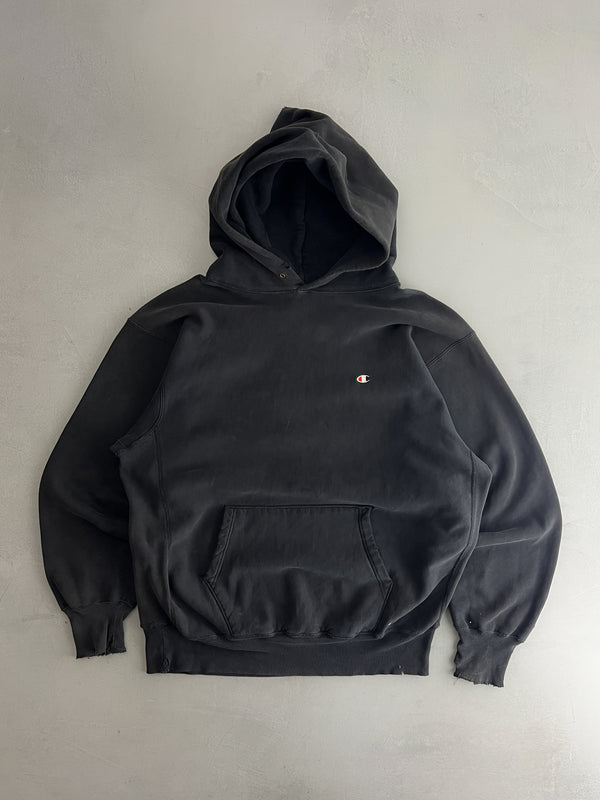 Faded Made in USA Champion Reverse Weave Hoodie [2XL]