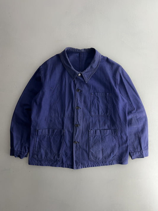 1960's French Canvas Chore Jacket [L/XL]