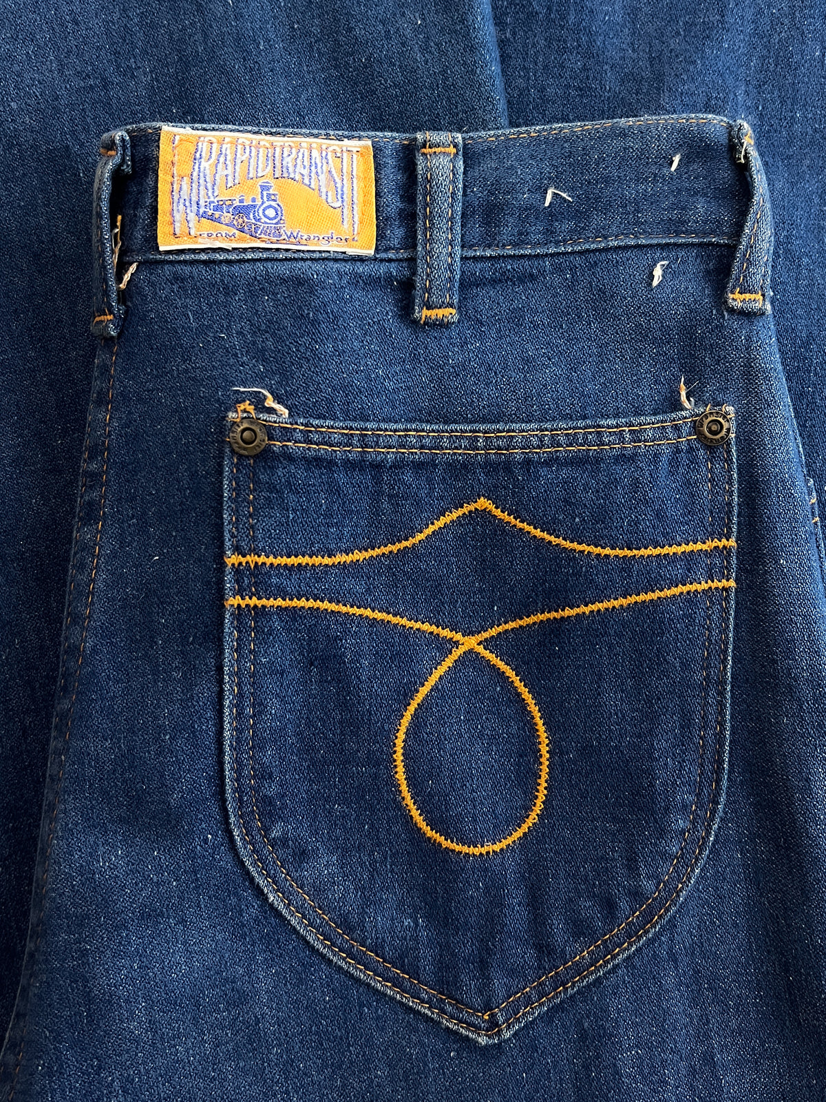 1970's Wrangler Wrapid Transit Denim Flares [29"]