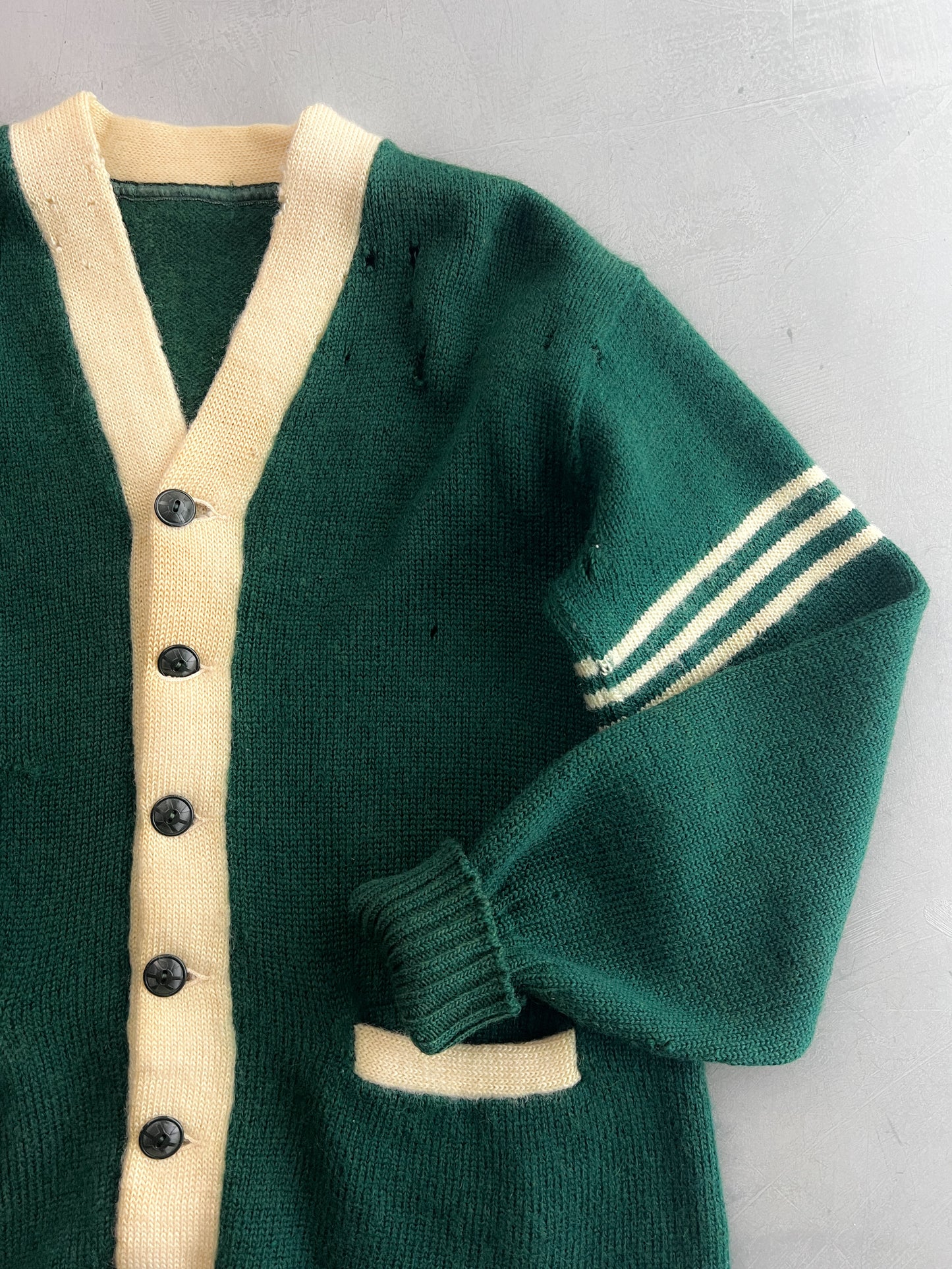 Thrashed Varsity Cardigan [S]