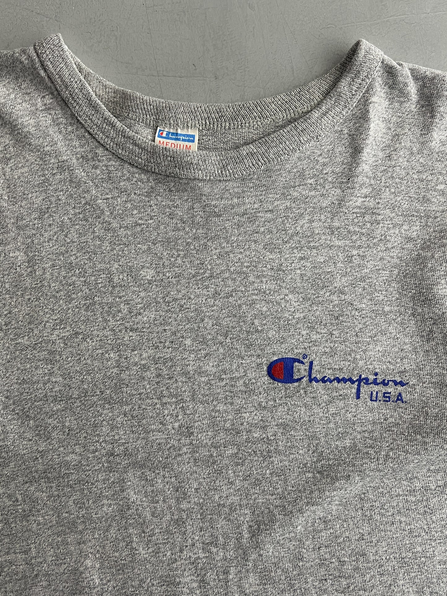 70's Champion Blue Bar Tee [M]