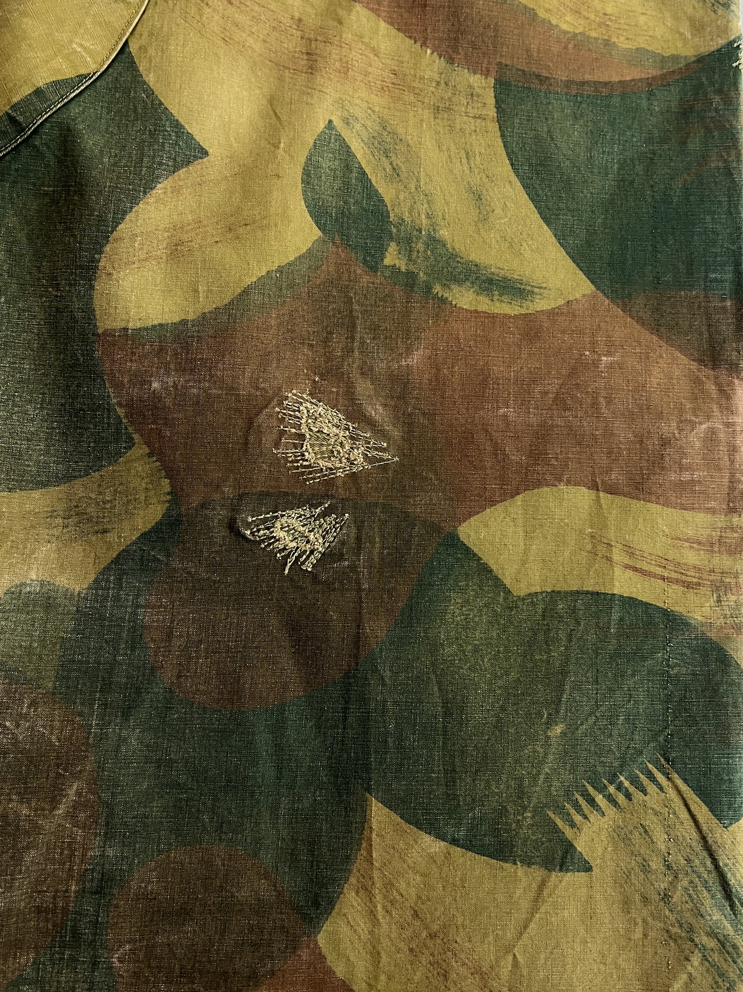 1950's Belgian Brushstroke Camo Pants [36']