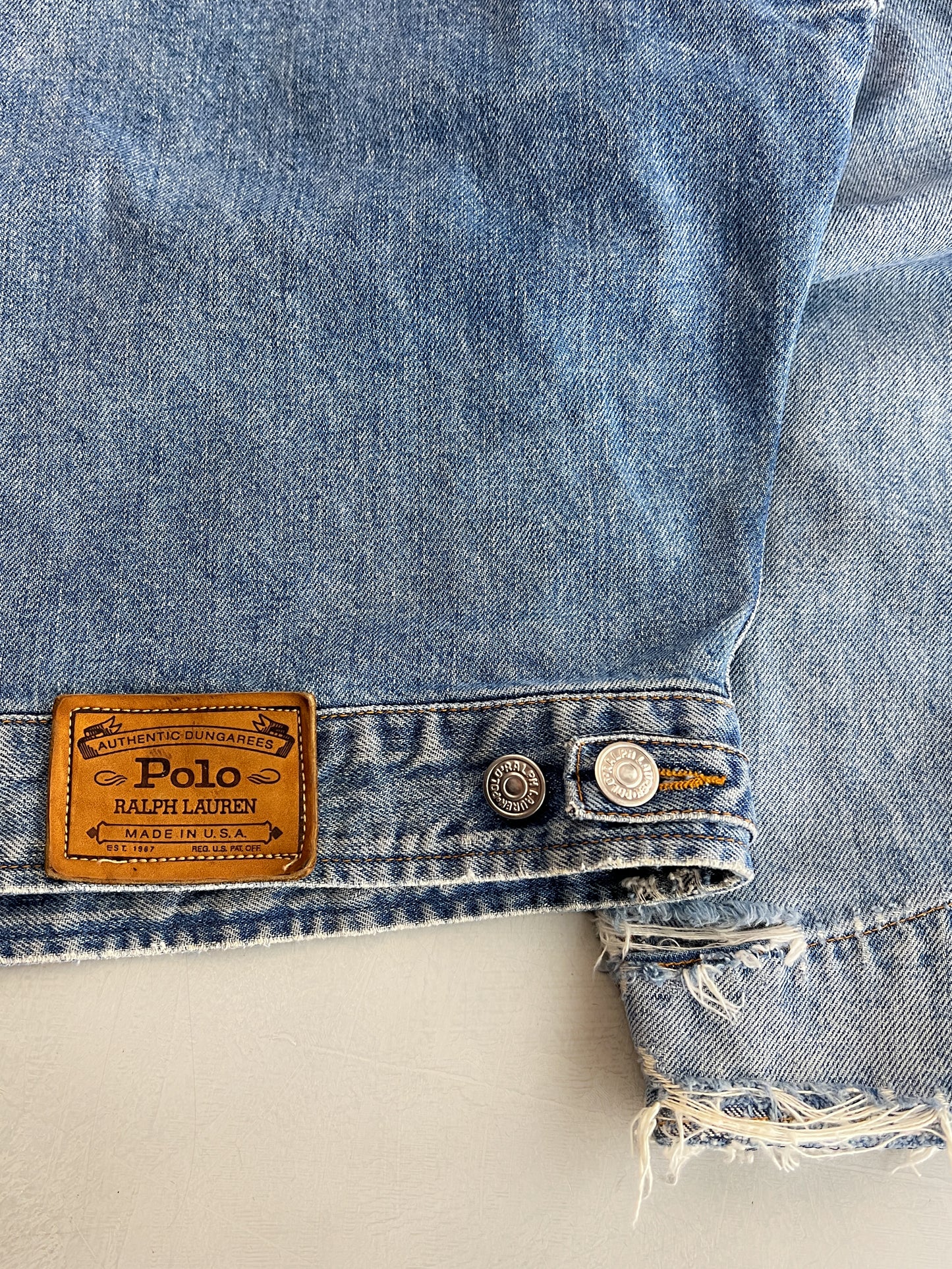 1990’s Polo R.L Denim Work Jacket [XL]