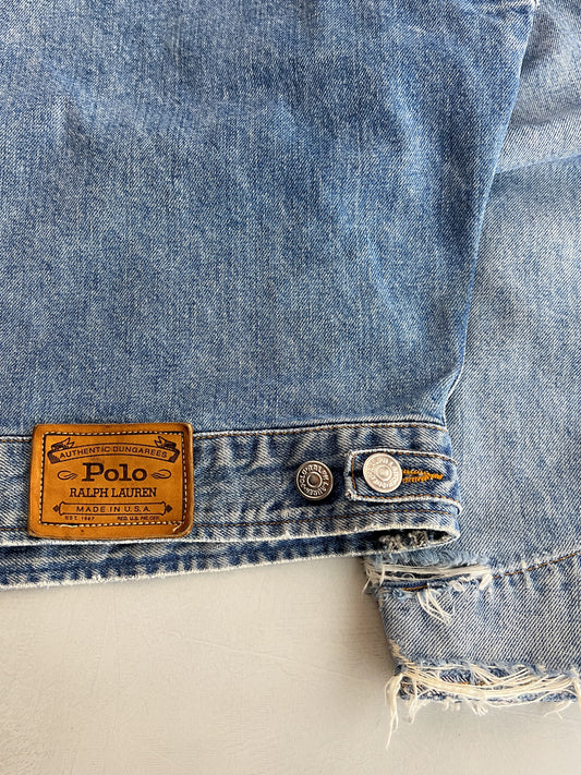 1990’s Polo R.L Denim Work Jacket [XL]