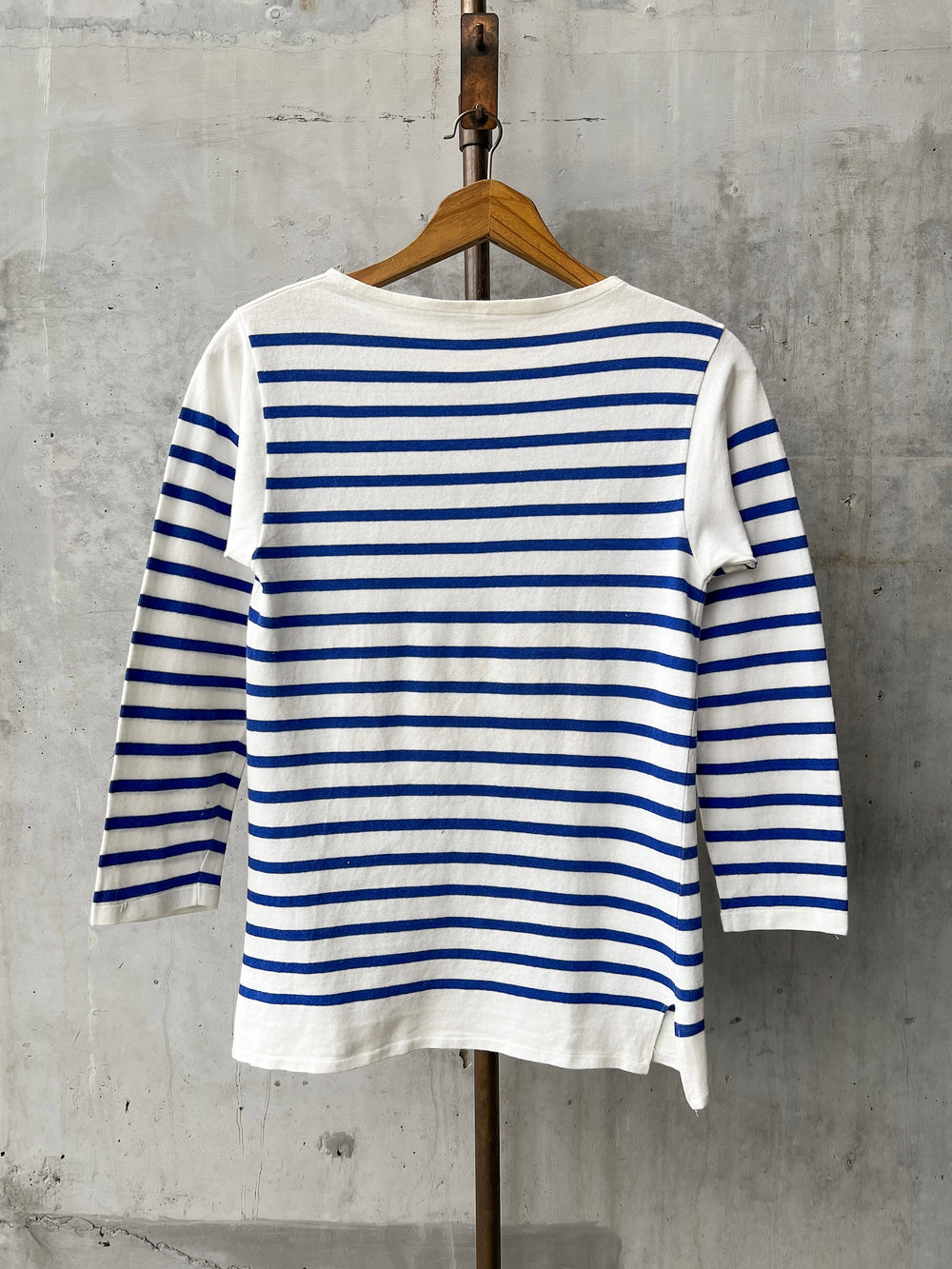 1970's French Marine Nationale Breton Striped Shirt [S]
