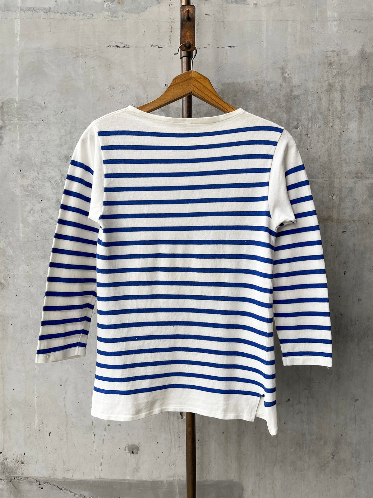 1970's French Marine Nationale Breton Striped Shirt [S]