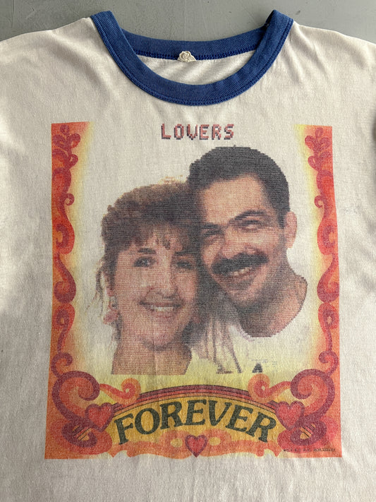1980's Thrashed Lovers Forever Ringer Tee [M/L]