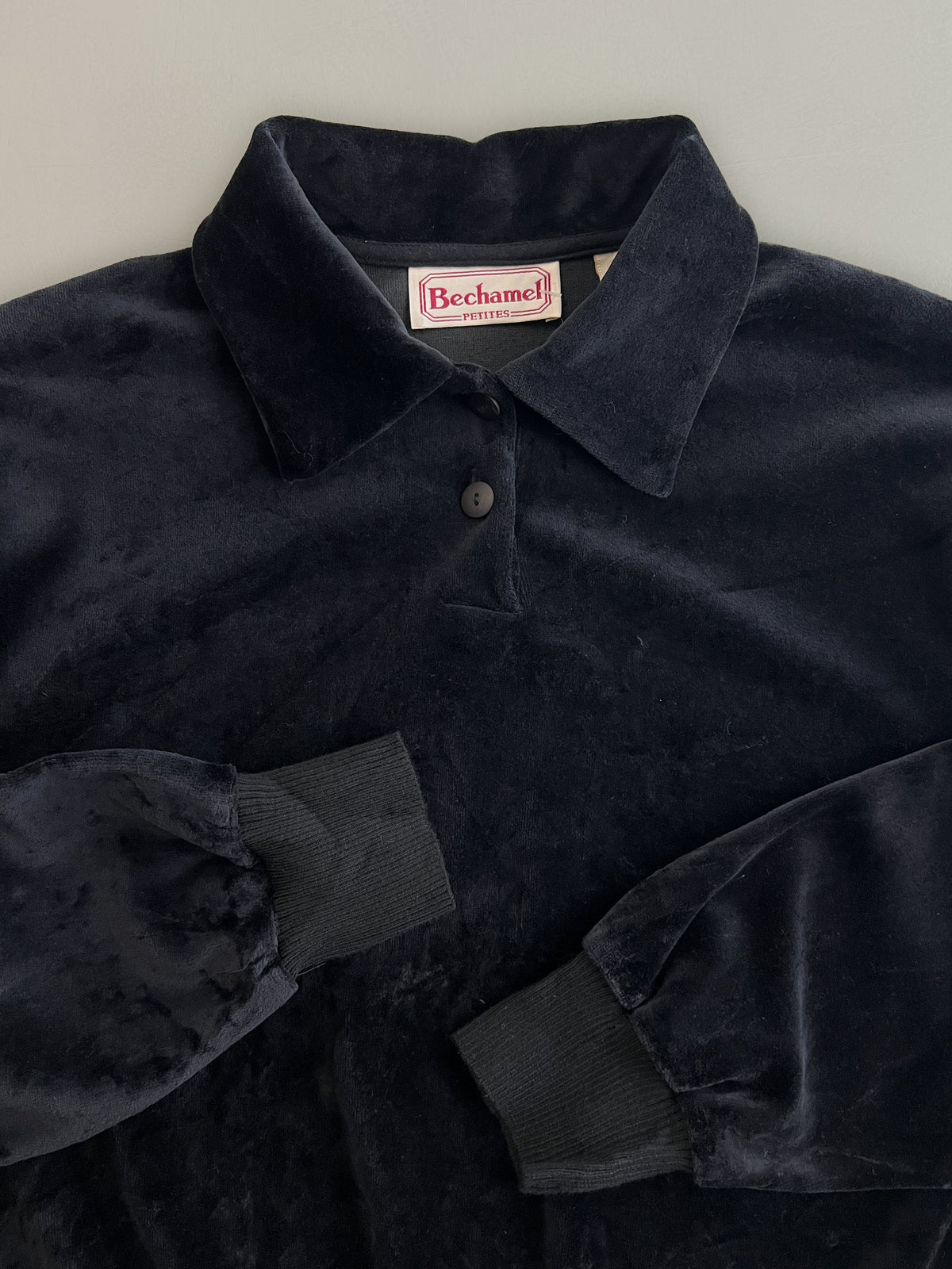 1980's Velour Pullover [S]