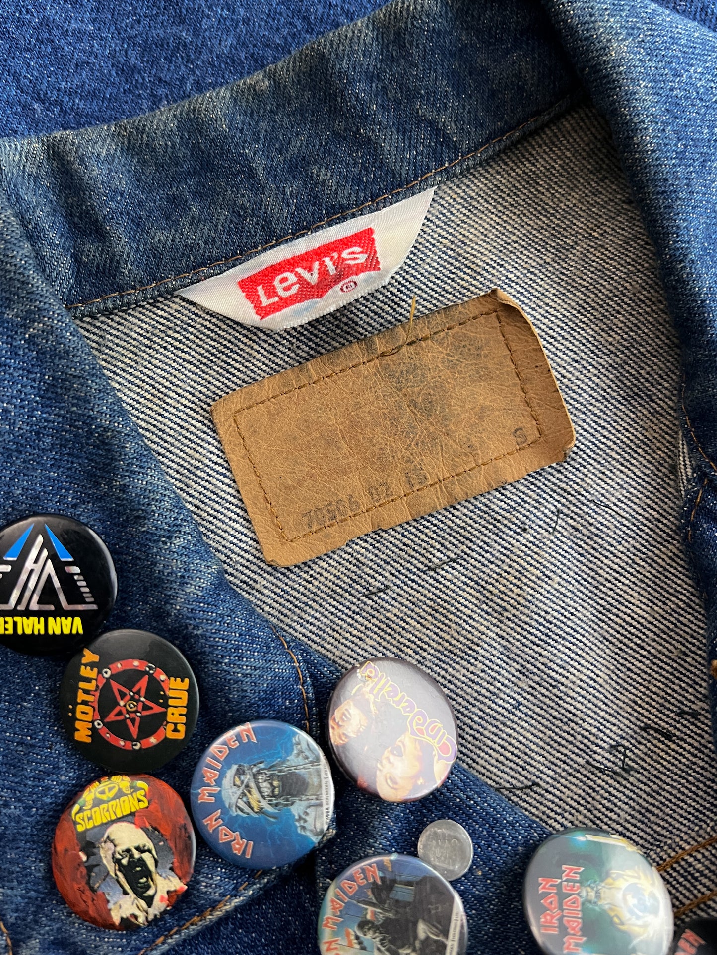 70's/80's Levi's Studded Denim Vest [M]