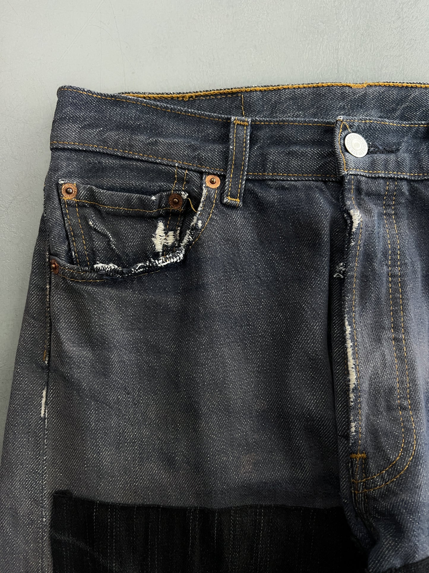 Levis 501’s w Nice Repairs [28"]