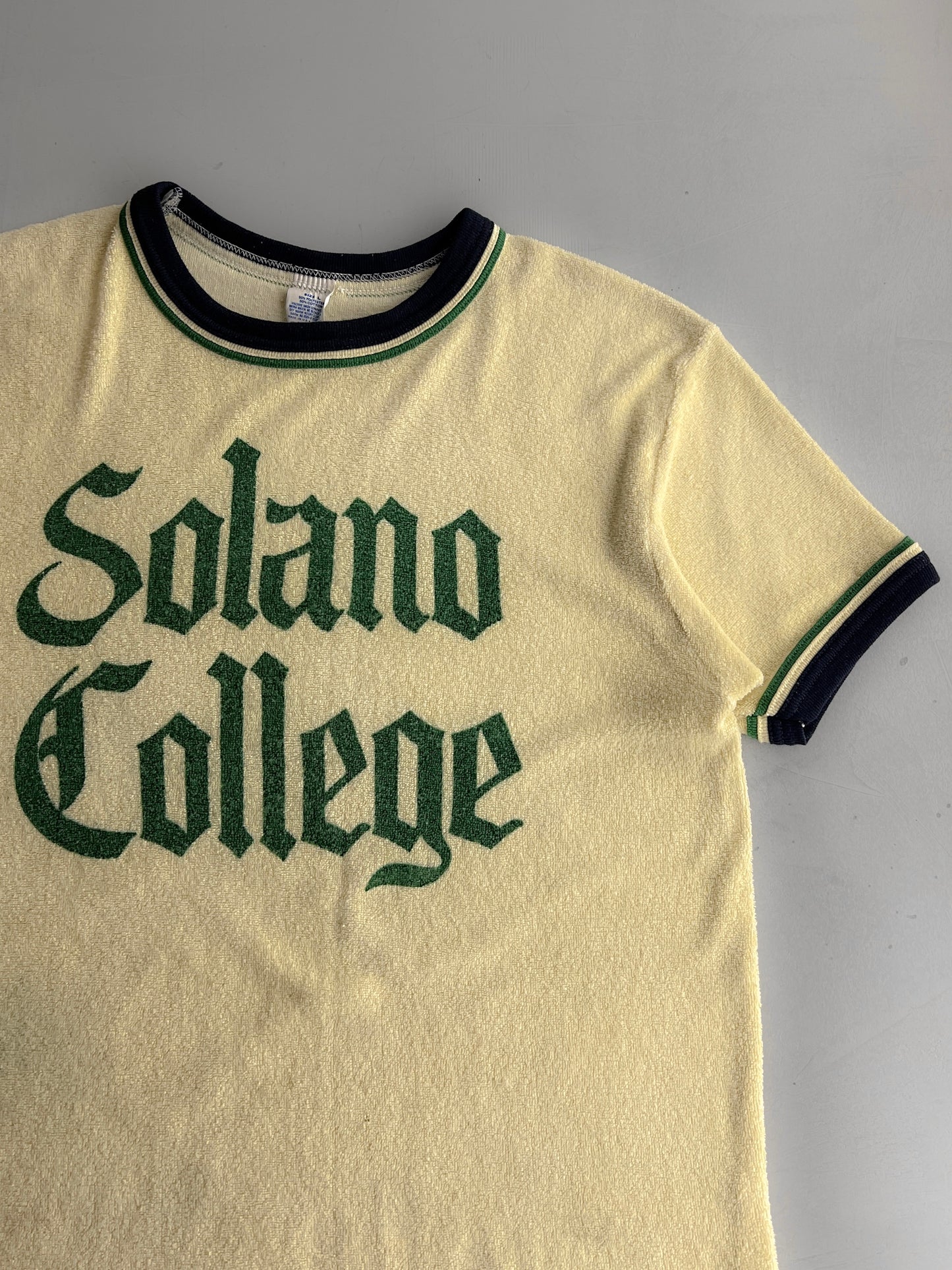 1970's Solano Collage Terry Towling Tee [M/L]