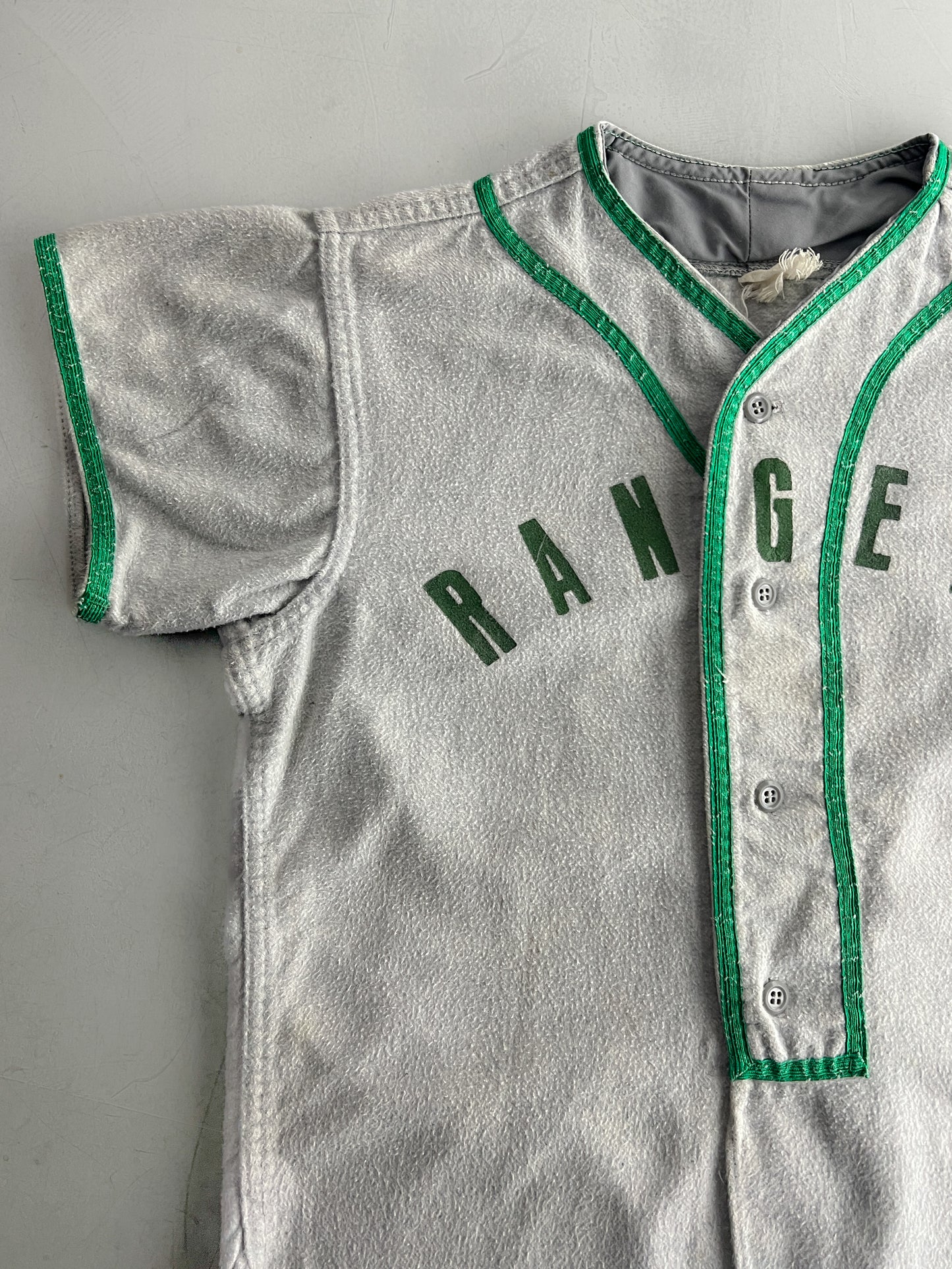 Rangers Little League Flannel Baseball Shirt [XS]