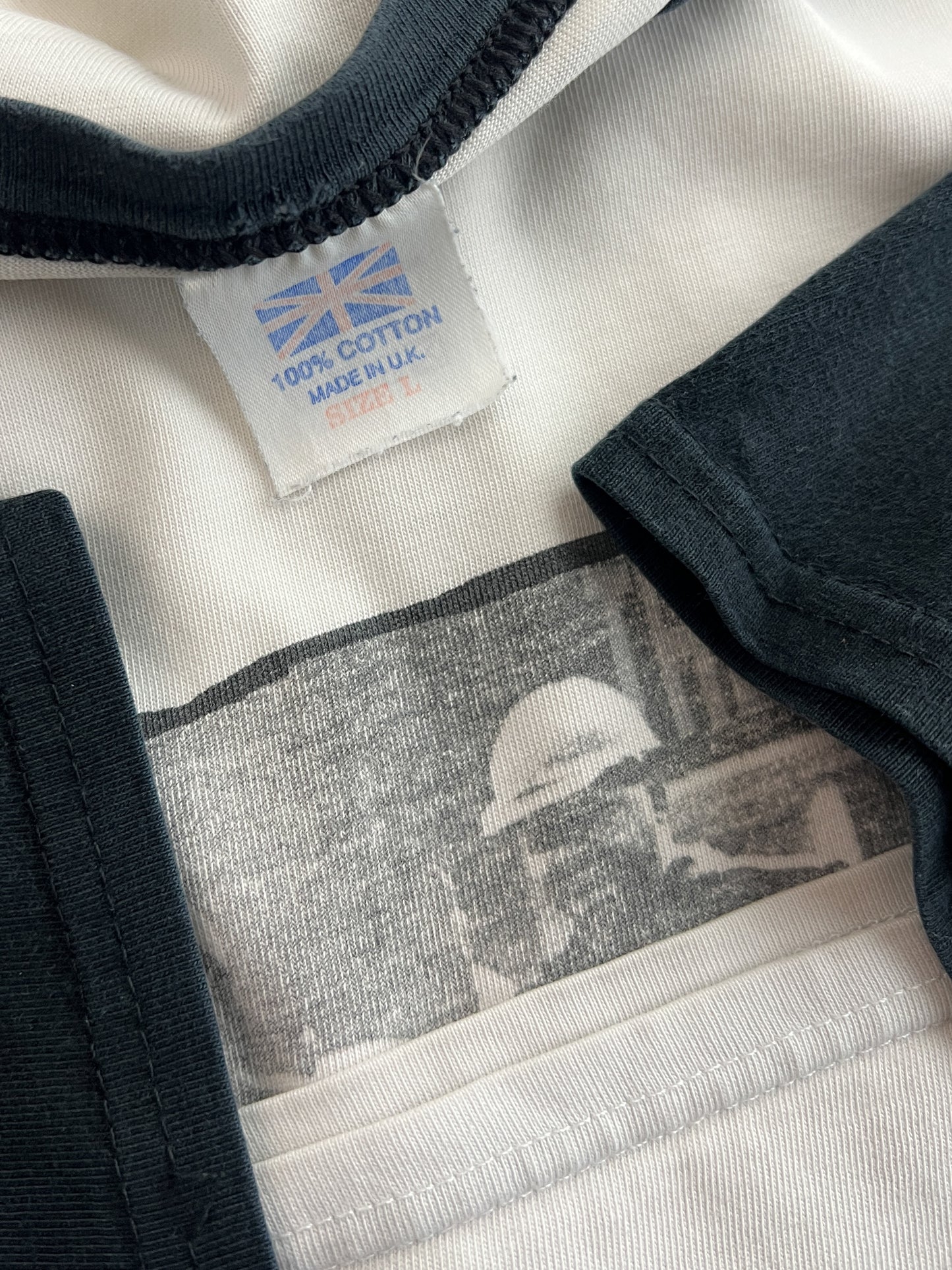'00 Rage Against the Machine Raglan Tee [L]